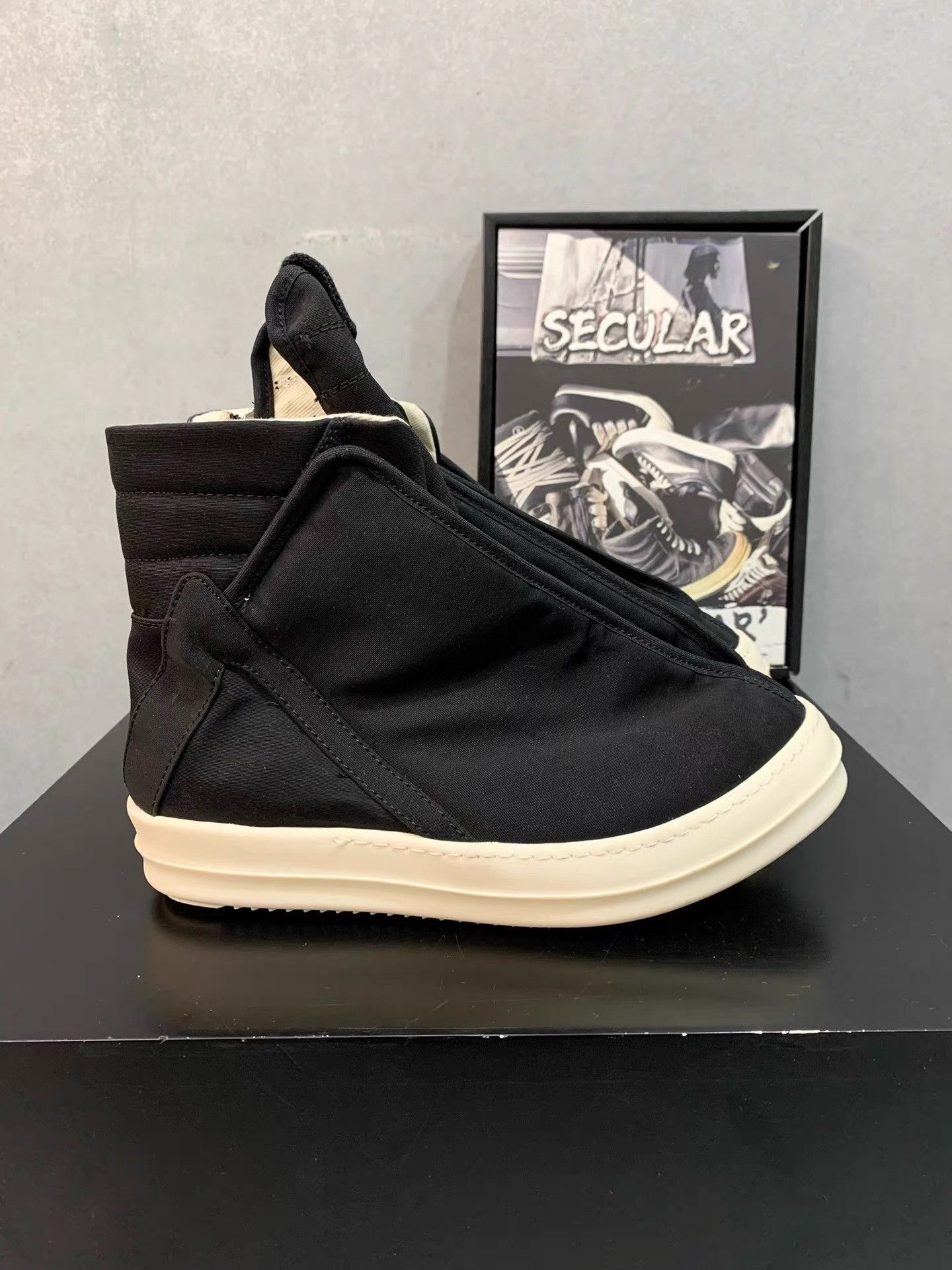 Rick Owens Rick Owens DRKSHDW Jumbo Flight High-top Boots K34 Size US 6 / EU 39 - 4 Thumbnail