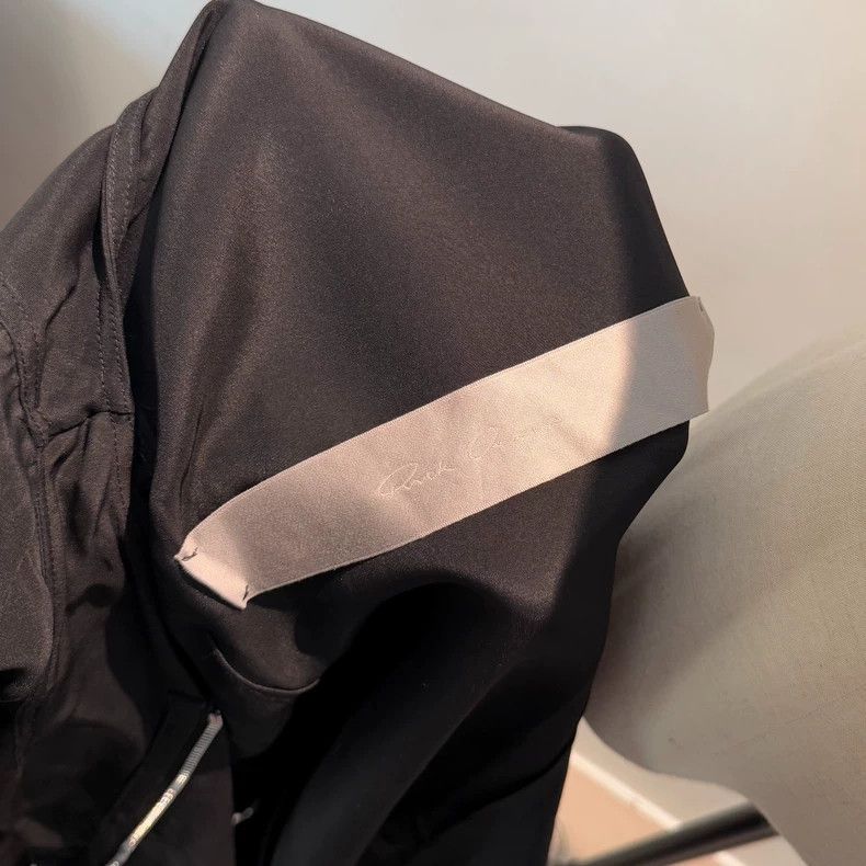 Rick Owens rick owens Pure mulberry silk classic long-sleeved jacket 2 Size US XXS / EU 40 - 6 Thumbnail