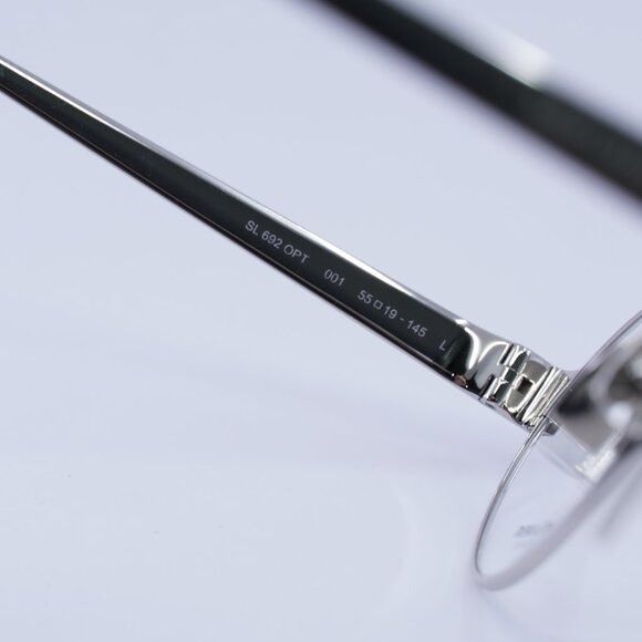 Saint Laurent Paris 🕶️ New Saint Laurent SL692 OPT 001 Eyeglasses - Silver Size ONE SIZE - 8 Thumbnail