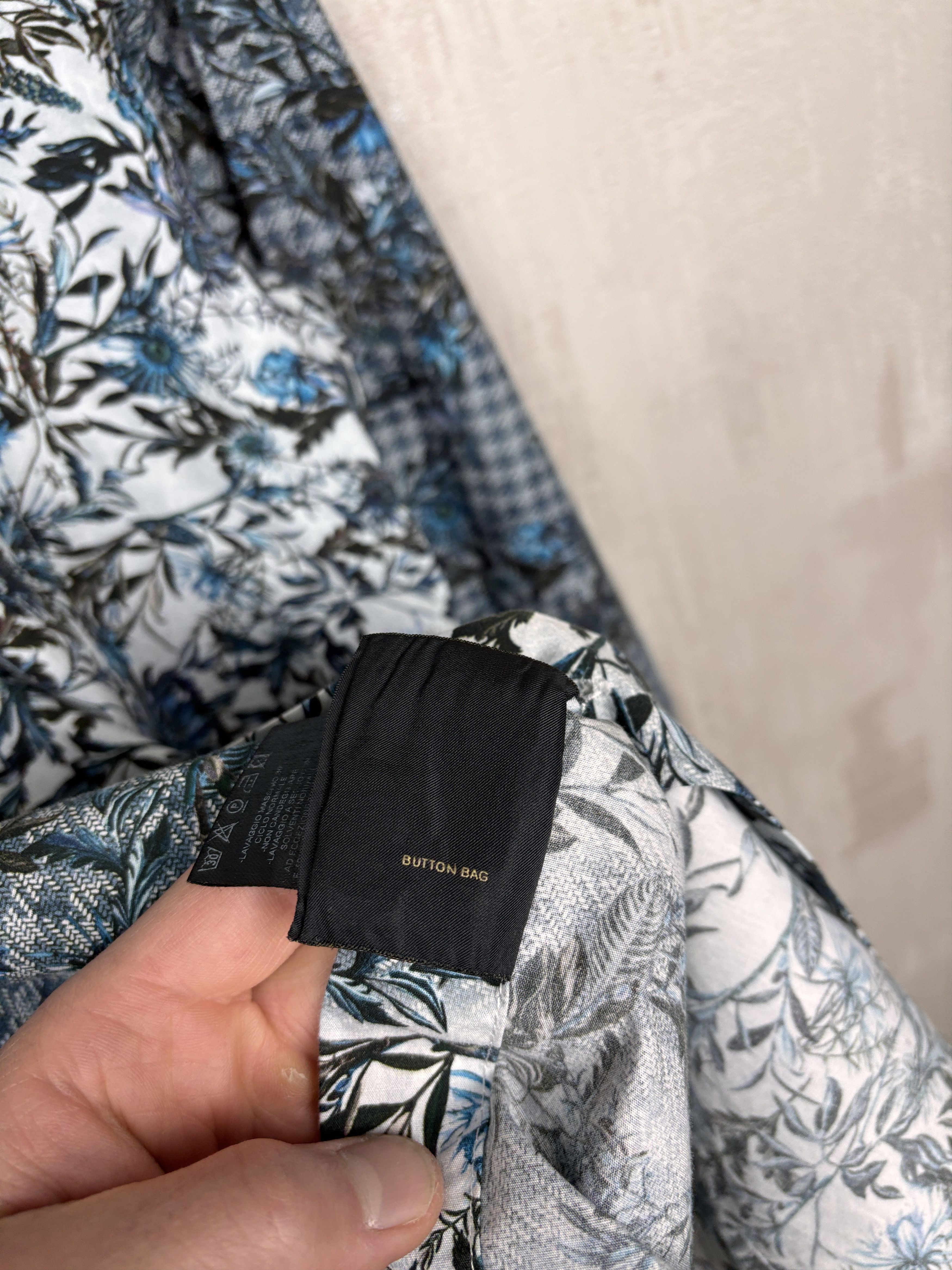 Billionaire Couture Billionaire Italian Couture Floral Long Sleeve Dress Shirt Size US M / EU 48-50 / 2 - 15 Thumbnail