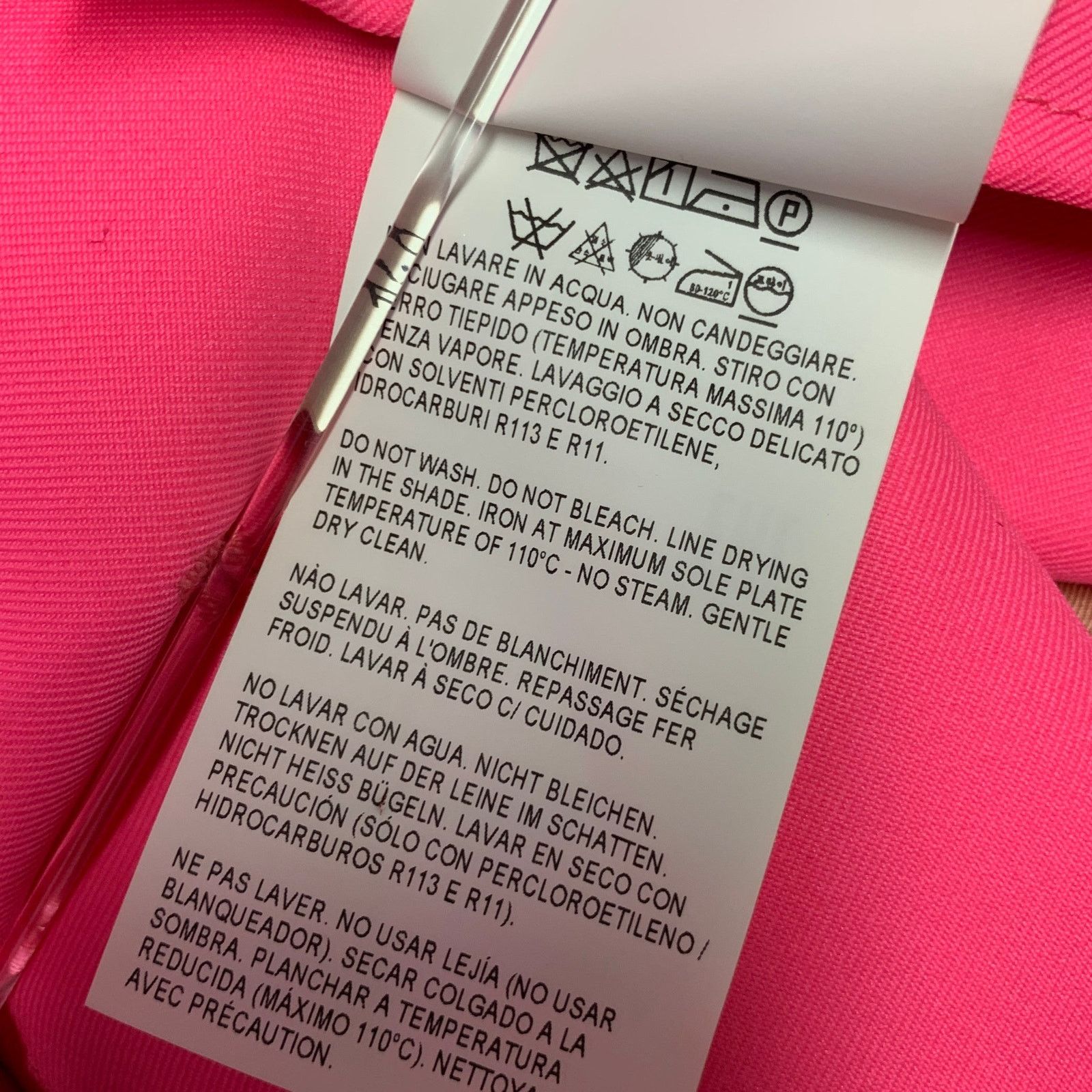 Golden Goose GOLDEN GOOSE Size S Pink Polyester Trench Coat Size S / US 4 / IT 40 - 11 Thumbnail
