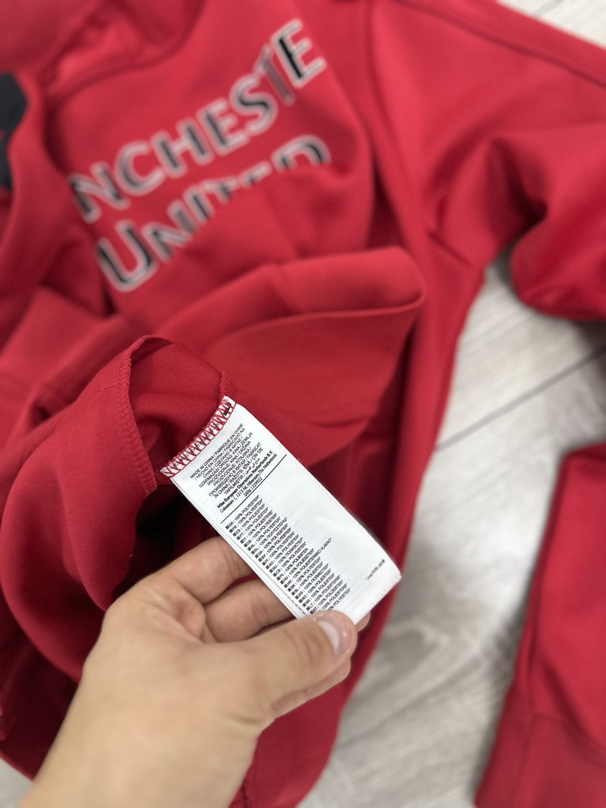 Nike Nike Manchester United Vintage Track Jacket Zip Up Soccer Size US M / EU 48-50 / 2 - 7 Thumbnail