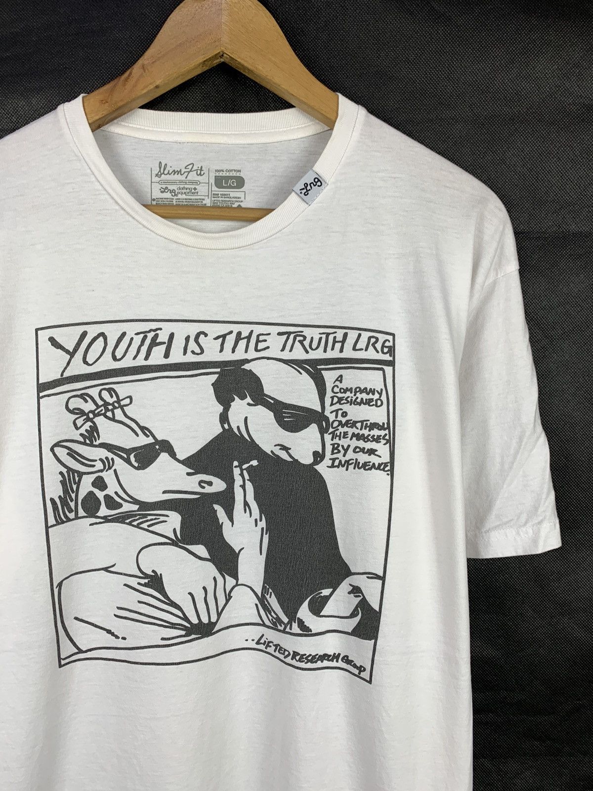 LRG Rare! LRG Sonic Youth Spoof Parody Tee Size US L / EU 52-54 / 3 - 2 Thumbnail