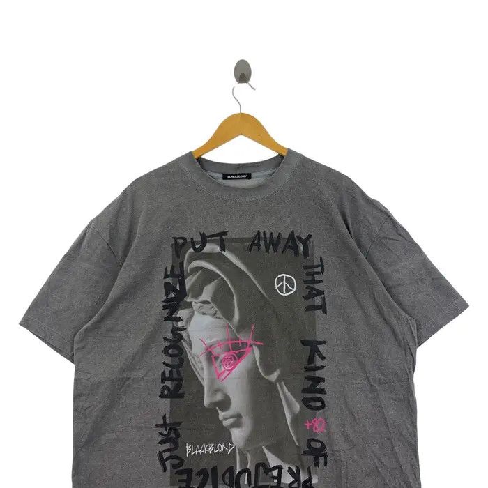 Vintage BLACKBLOND KOREA STREETWEAR Recognize Tee Shirt Size US XXL / EU 58 / 5 - 2 Thumbnail