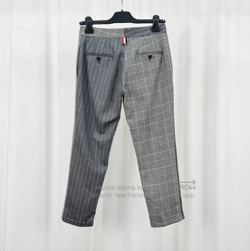 Thom Browne Thom Browne Gray Wool Logo Casual Pants . Size 27" / US 4 / IT 40 - 2 Thumbnail