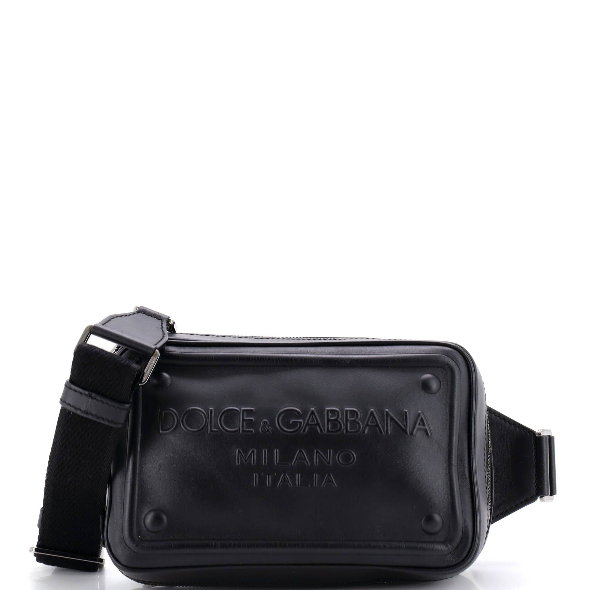 Dolce & Gabbana Raised Logo Crossbody Bag Size ONE SIZE - 1 Thumbnail