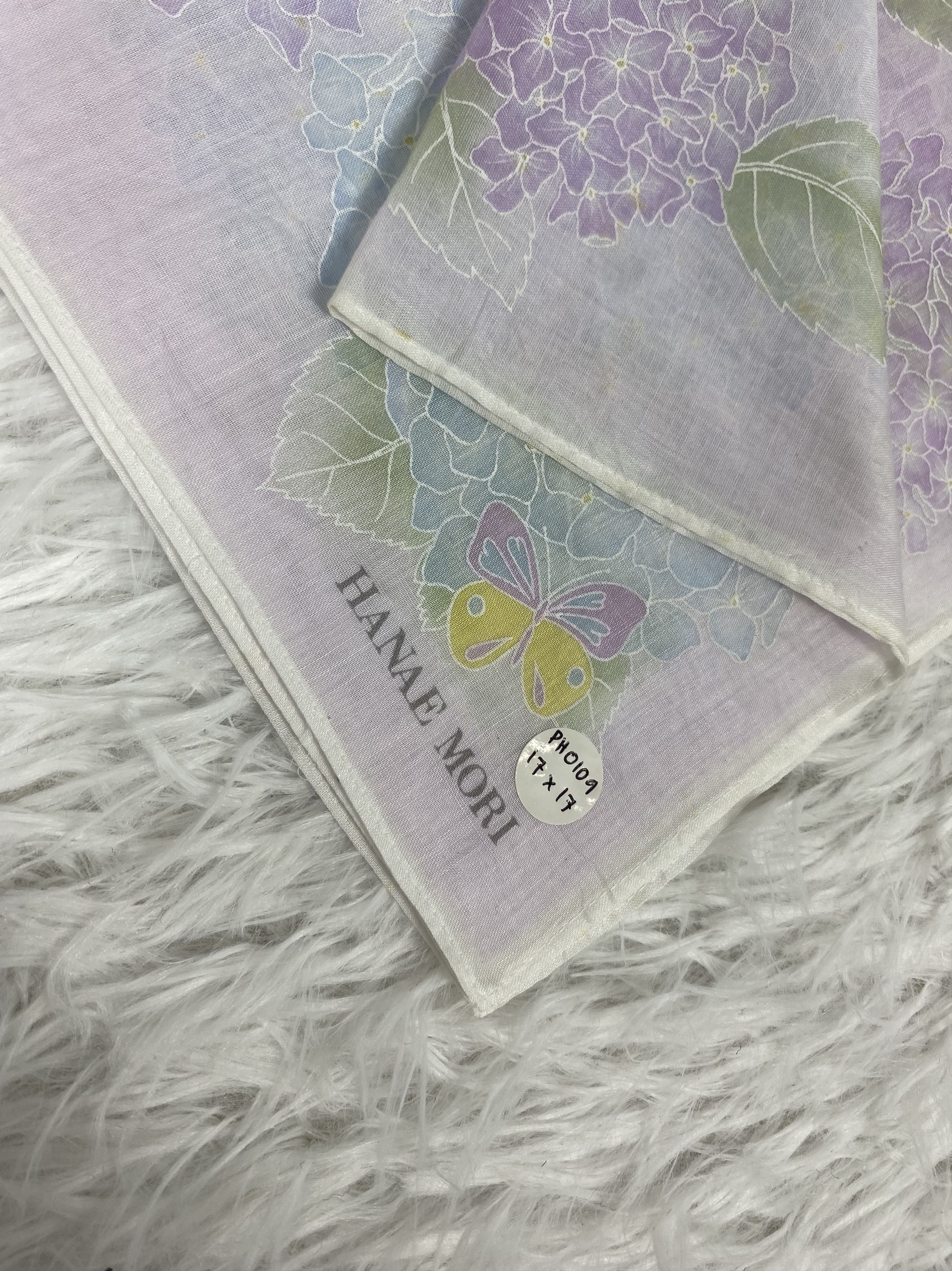 Hanae Mori Vintage Hanae Mori Handkerchief PH0109 Size ONE SIZE - 2 Thumbnail