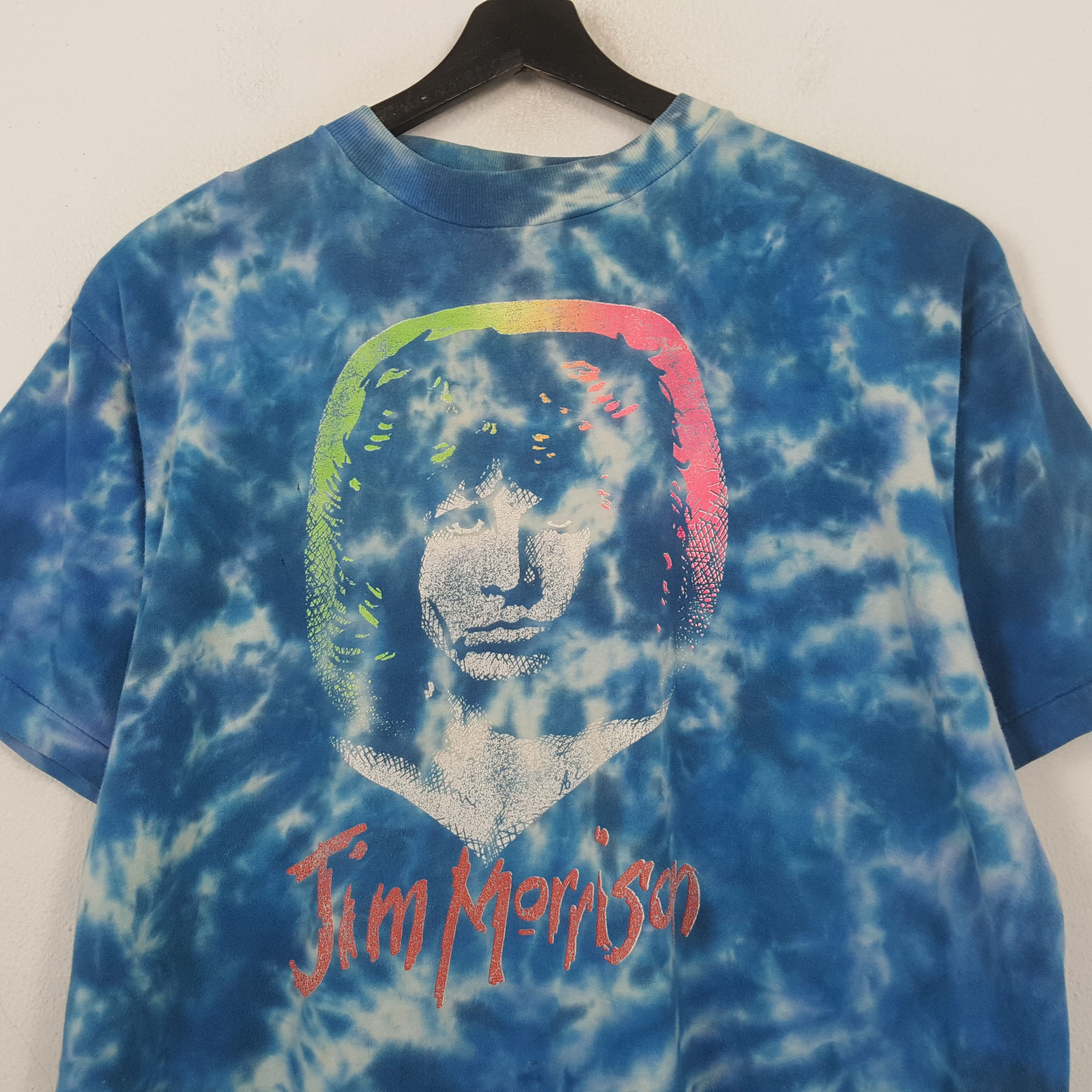 Band Tees Jim Morrison Singer Music Tie Dye Tshirt RR1 Size US XXL / EU 58 / 5 - 2 Thumbnail