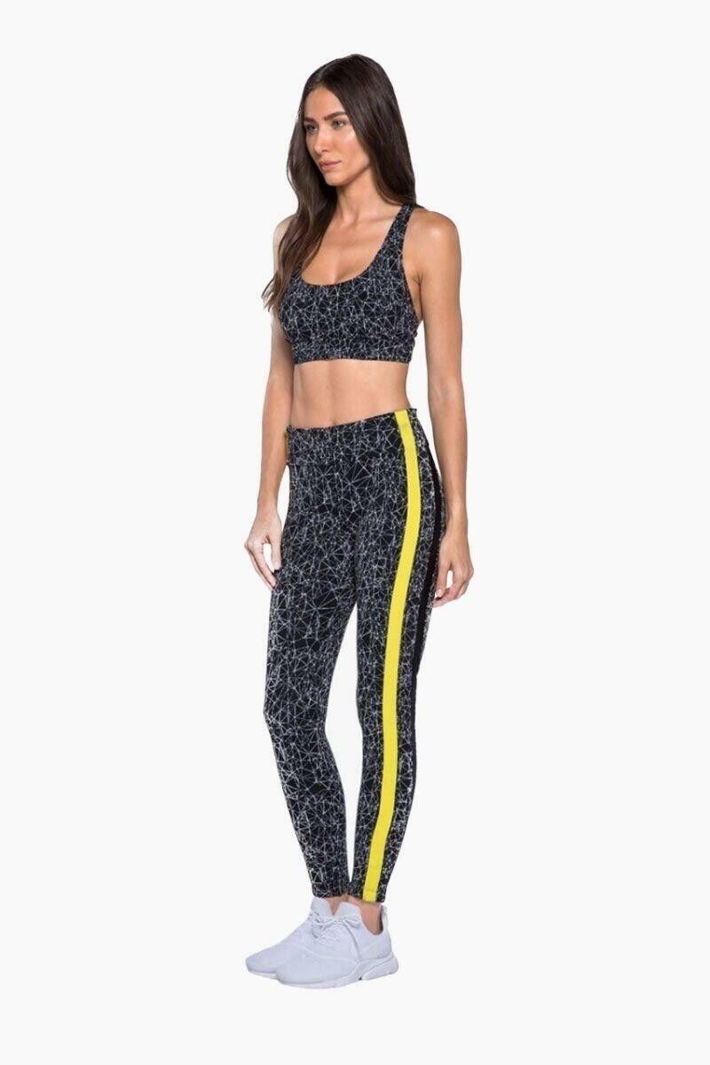 image of Koral Molecular Wren High Waist Leggings Black, Women's (Size 32)