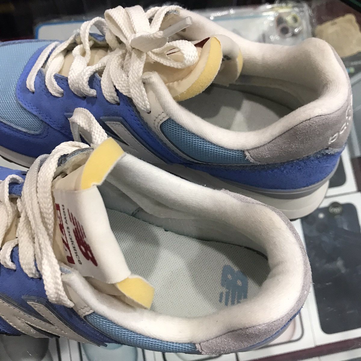 Hysteric Glamour × New Balance New Balance 574 Blue Laguna Sea Salt U574RCA U RCA sneakers Size US 5.5 / EU 38 - 9 Thumbnail