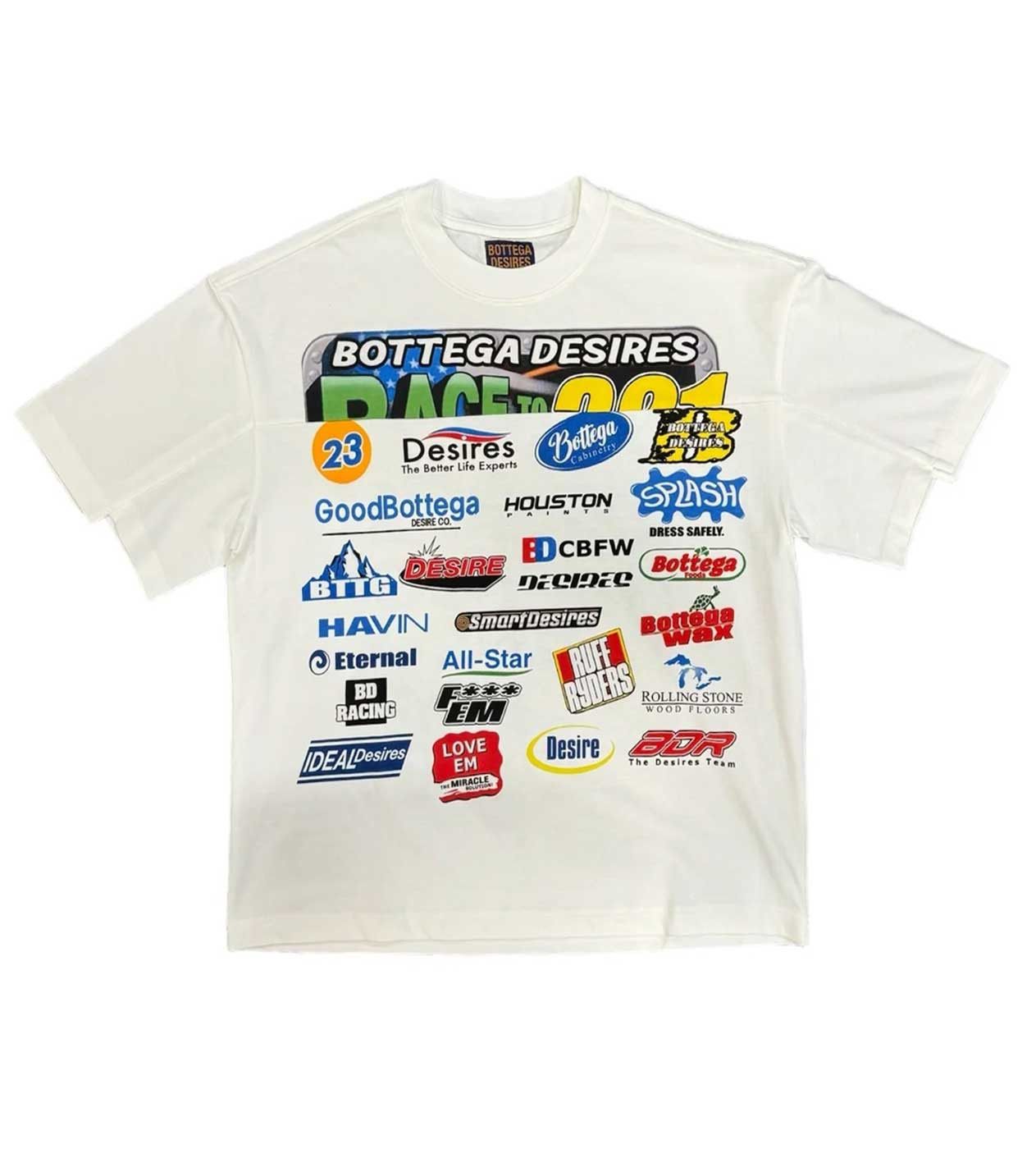 Race Tee White