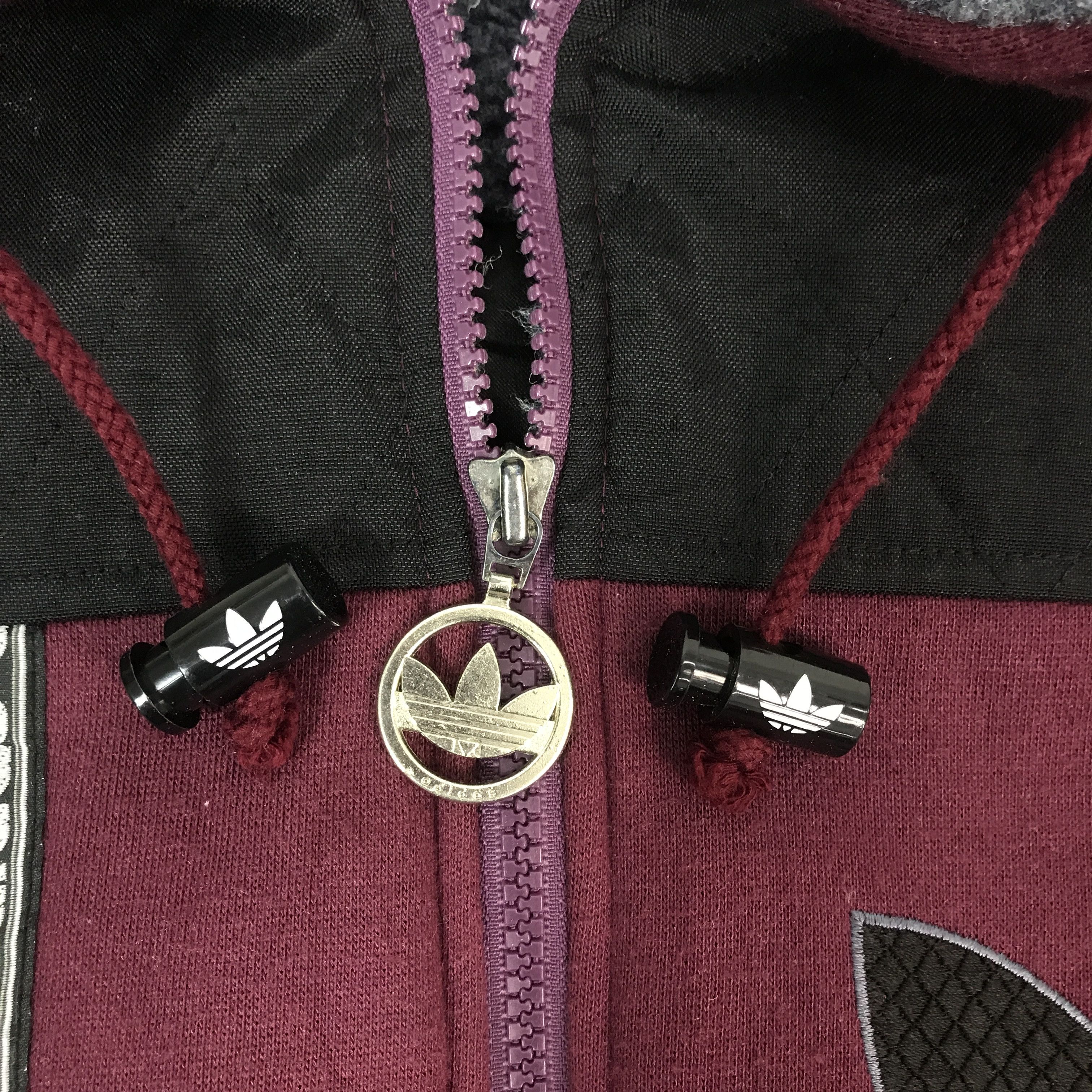 Adidas Vintage Adidas Japan Hoodie zipper sweatshirt K66B2 Size US M / EU 48-50 / 2 - 8 Thumbnail