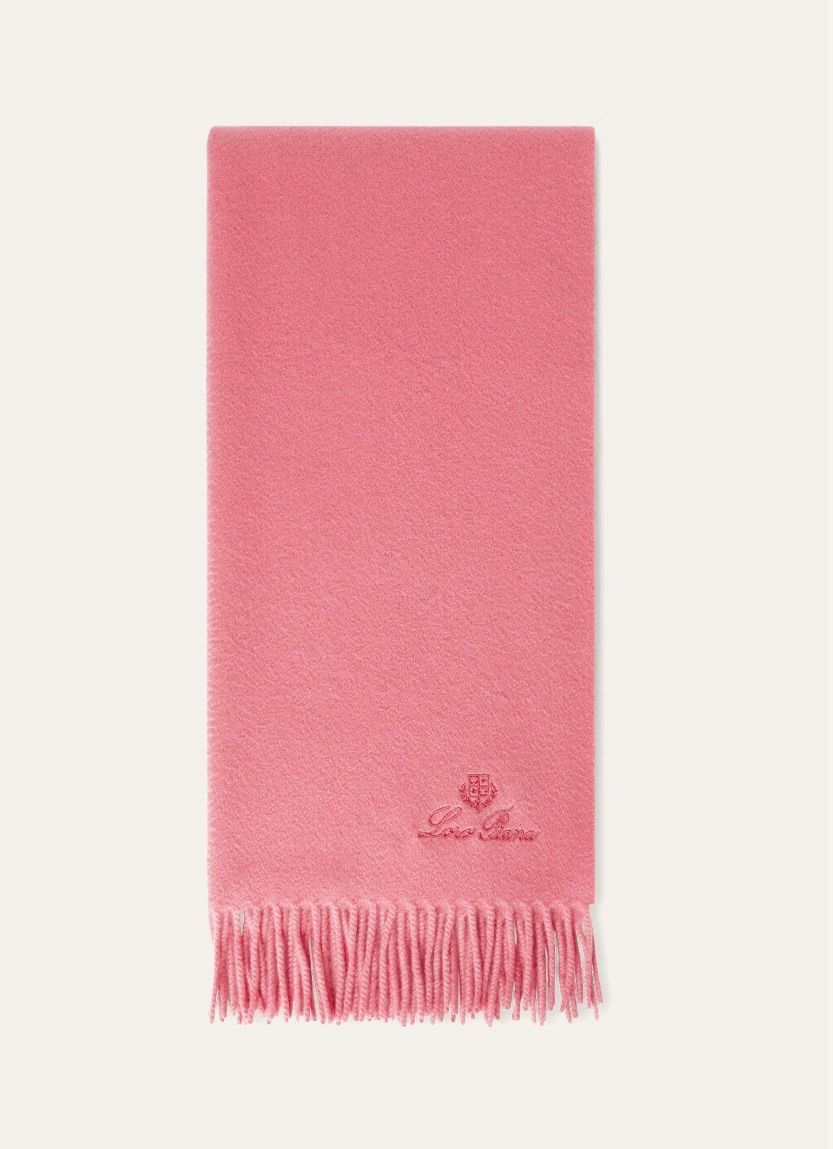 Loro Piana o1srvl110325 FAO3766 Size: OS / Sciarpa Scarf in Light Pink Size ONE SIZE - 1 Preview