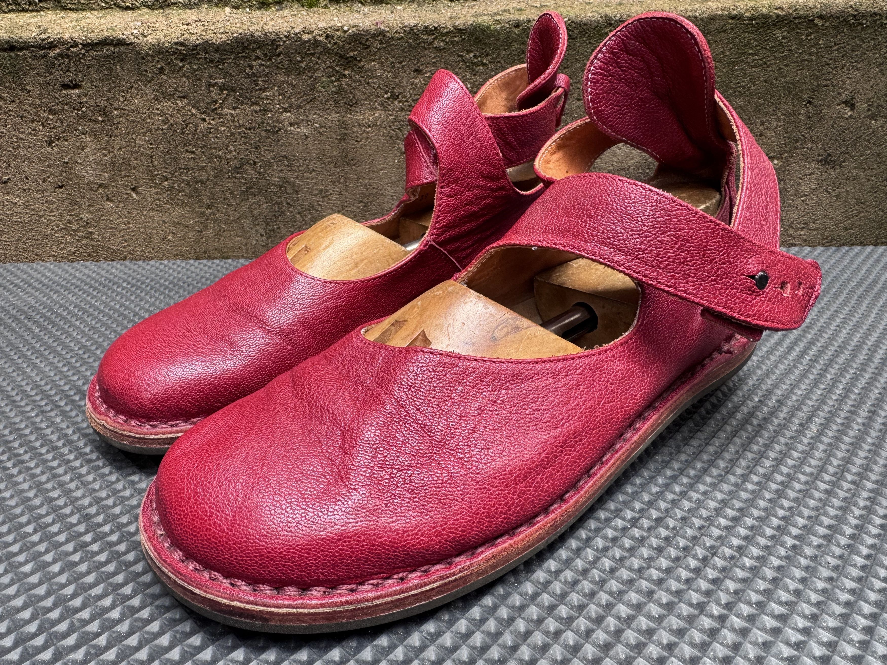Trippen Trippen Vivienne Flats Leather Red Mary Jane open Fashion Size US 9 / IT 39 - 5 Thumbnail