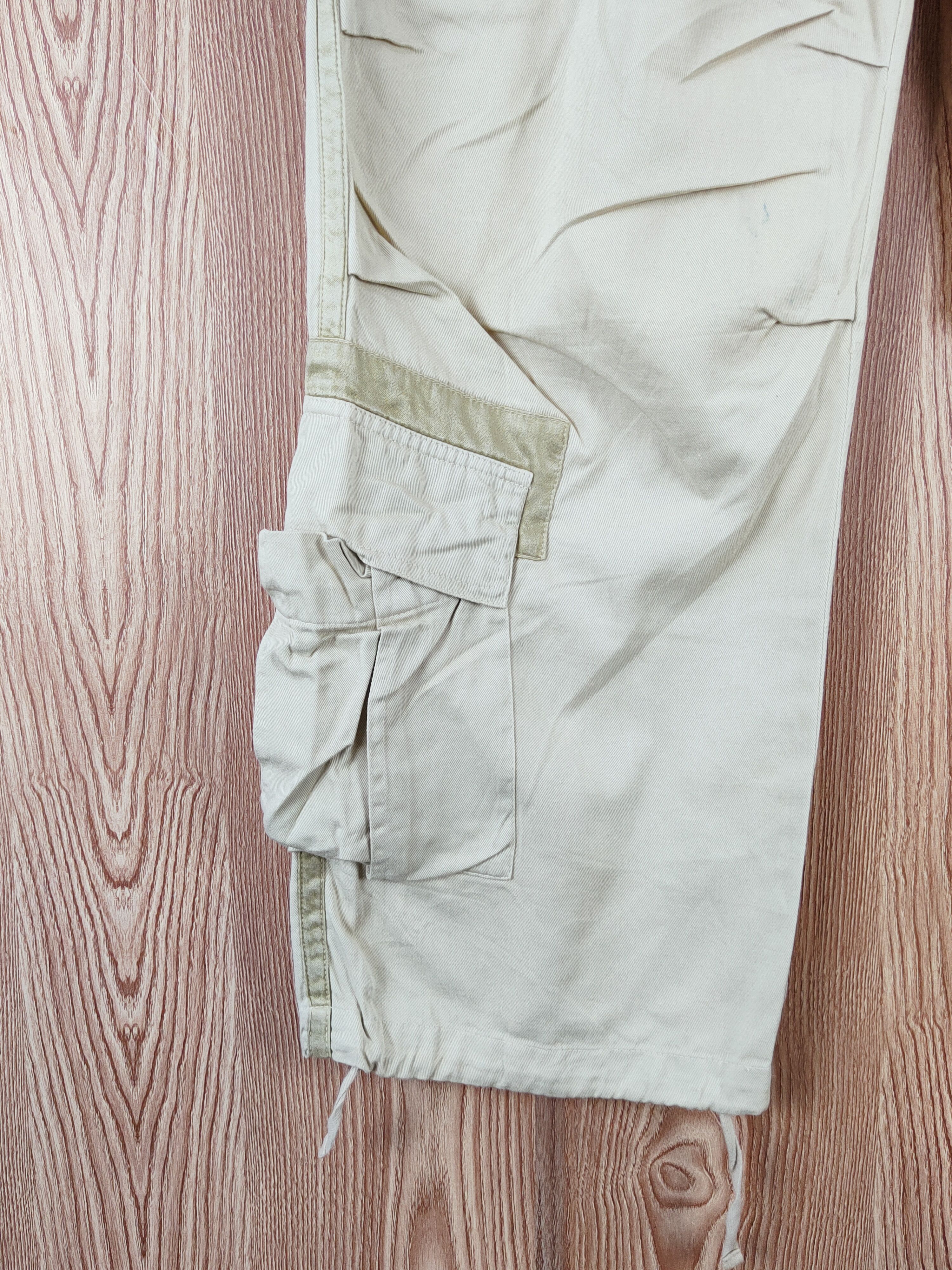 Japanese Brand D Johny Was Green Multipocket Tactical Cargo Pants #W525 Size US 32 / EU 48 - 4 Thumbnail