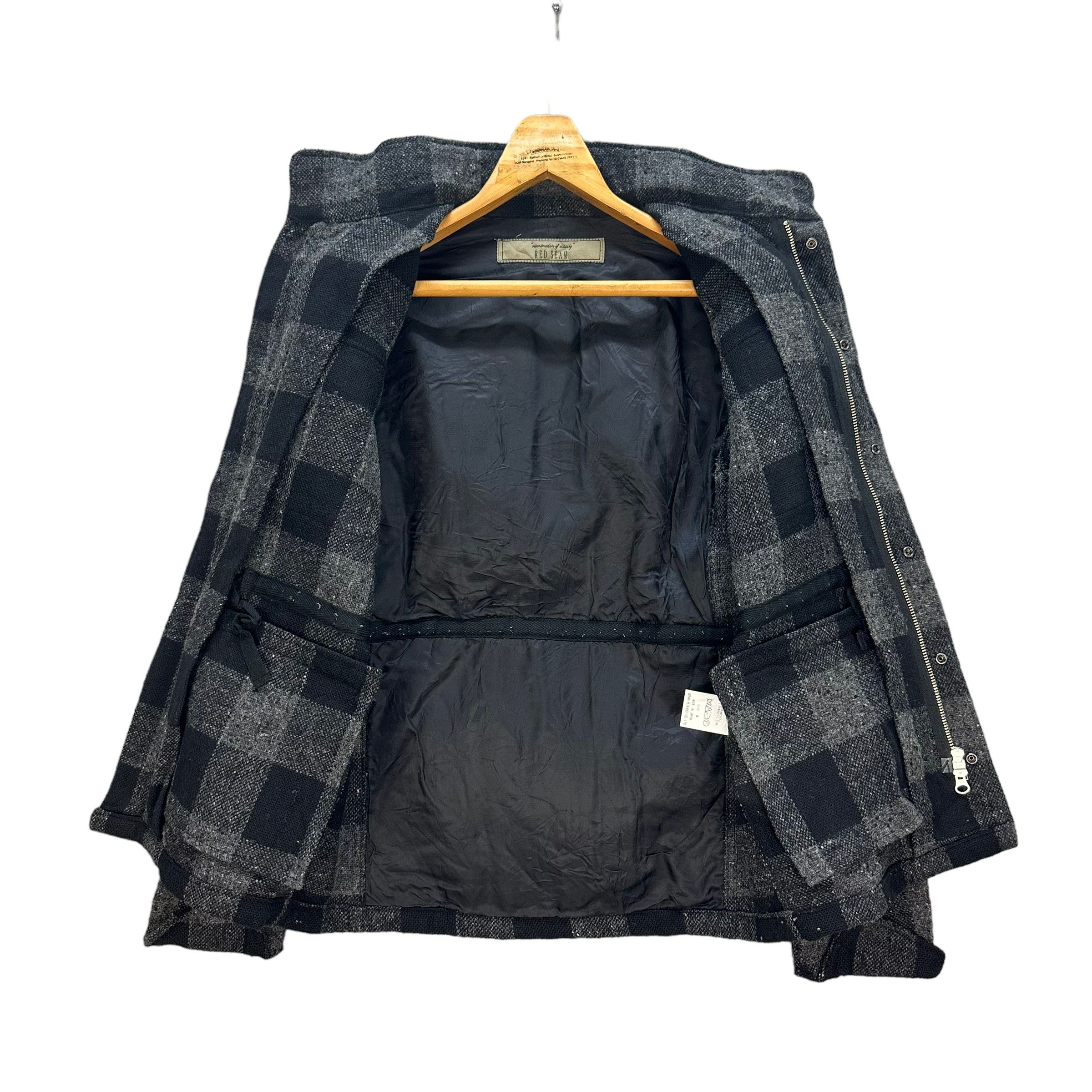Japanese Brand RED SEAM TARTAN WOOL CHORE JACKET #7845-182 Size US M / EU 48-50 / 2 - 8 Thumbnail