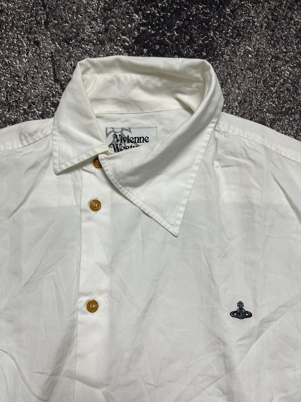 Vivienne Westwood Vivienne weatwood man asymmetrical collar long shirt Size US S / EU 44-46 / 1 - 2 Thumbnail