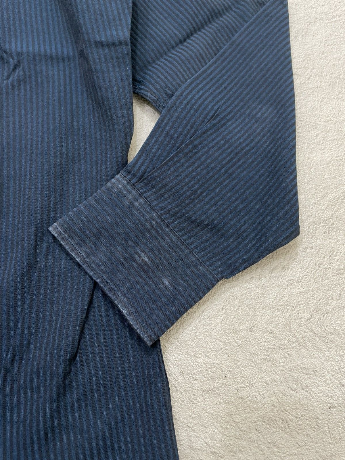 Givenchy Givenchy Archival Stripped Long Shirt Embroidered Y2K Ifsix Size US L / EU 52-54 / 3 - 10 Thumbnail
