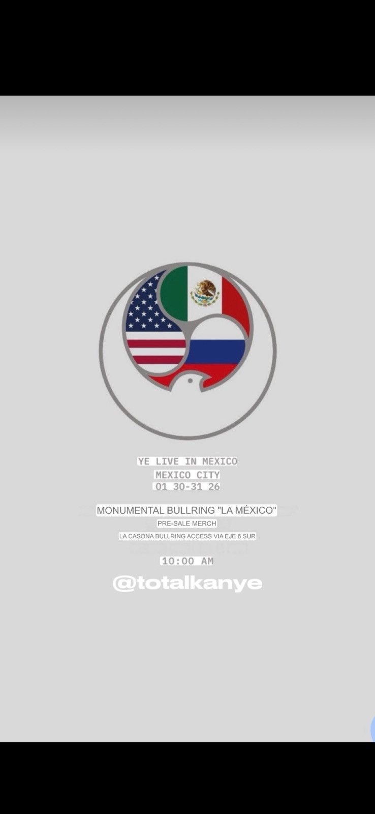 Yeezy Grey HD-01 size2 YE LIVE IN MEXICO yzy yeezy Size US M / EU 48-50 / 2 - 7 Thumbnail