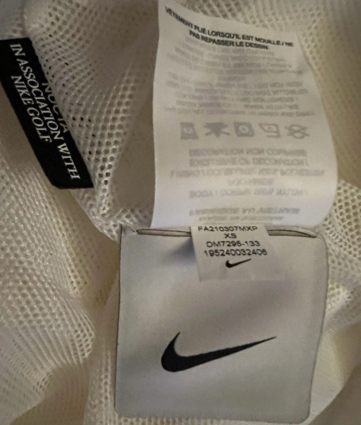 NOCTA × Nike Nike x Drake NOCTA Golf Track Jacket SAIL Size US XS / EU 42 / 0 - 8 Thumbnail