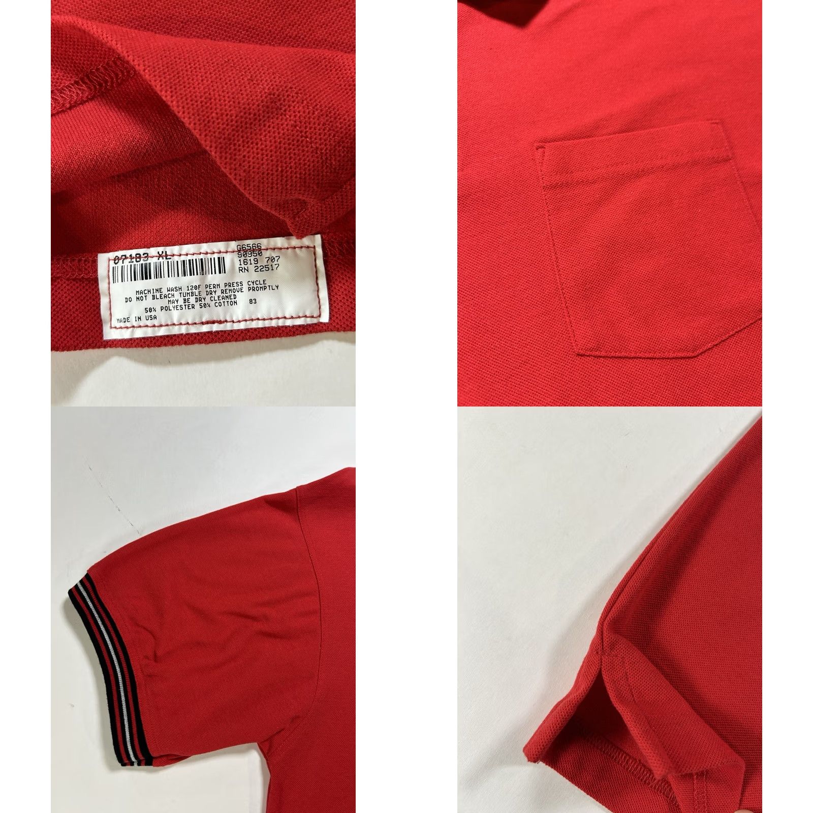 Vintage VINTAGE Coca-Cola Polo Shirt XL Red Soda Drink Company Promo Big Logo 25x31 Inches Size US XL / EU 56 / 4 - 8 Thumbnail