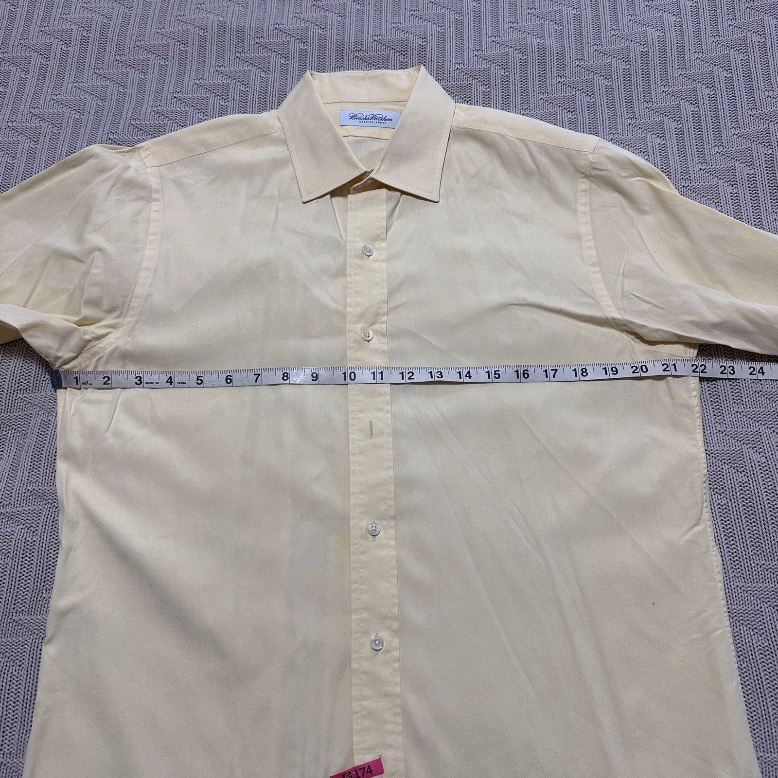 Brooks Brothers Brooks Brothers yellow custom made button down size M Size US M / EU 48-50 / 2 - 5 Thumbnail