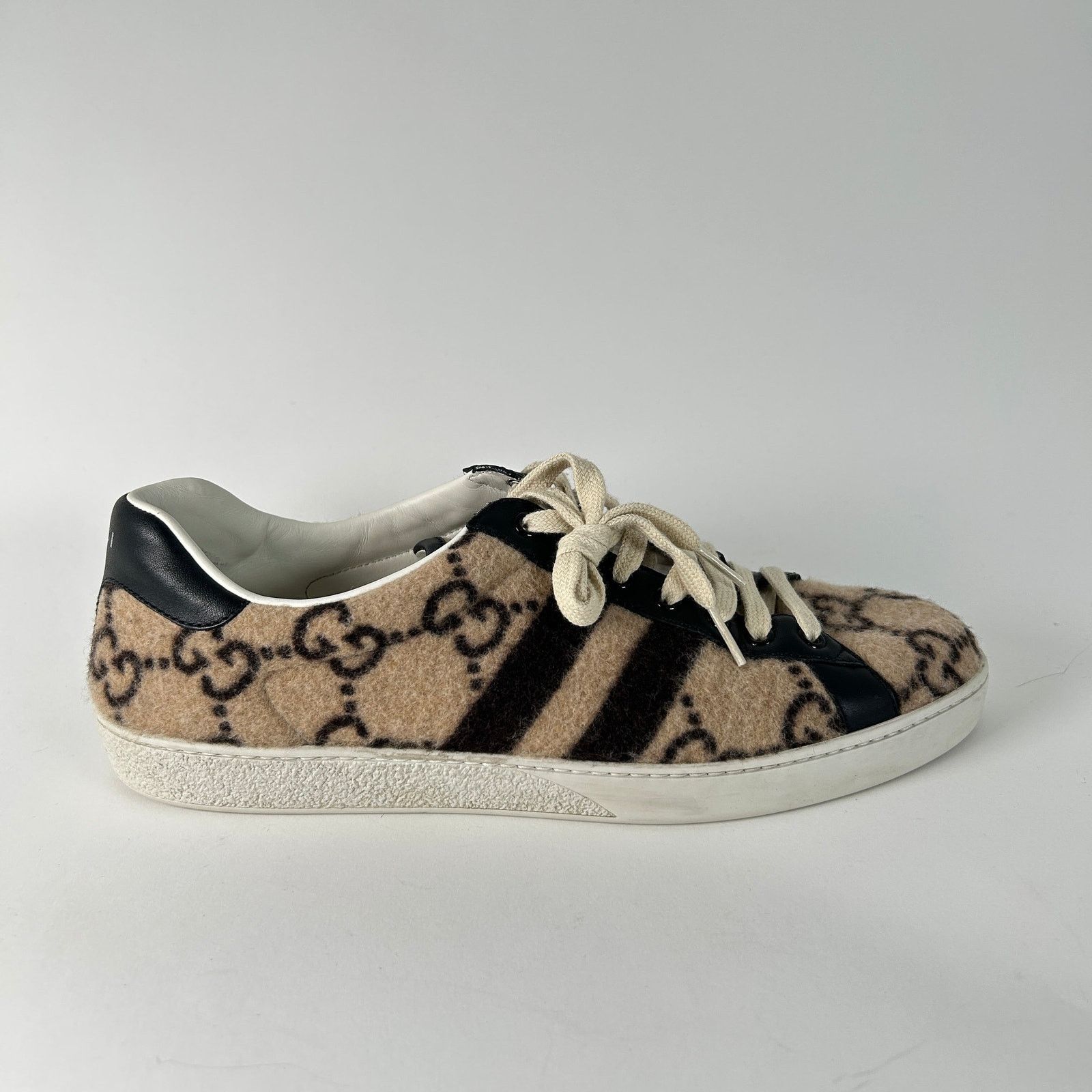 Gucci Gucci GG Logo Wool Aces Size 9 Size US 9 / EU 42 - 1 Thumbnail