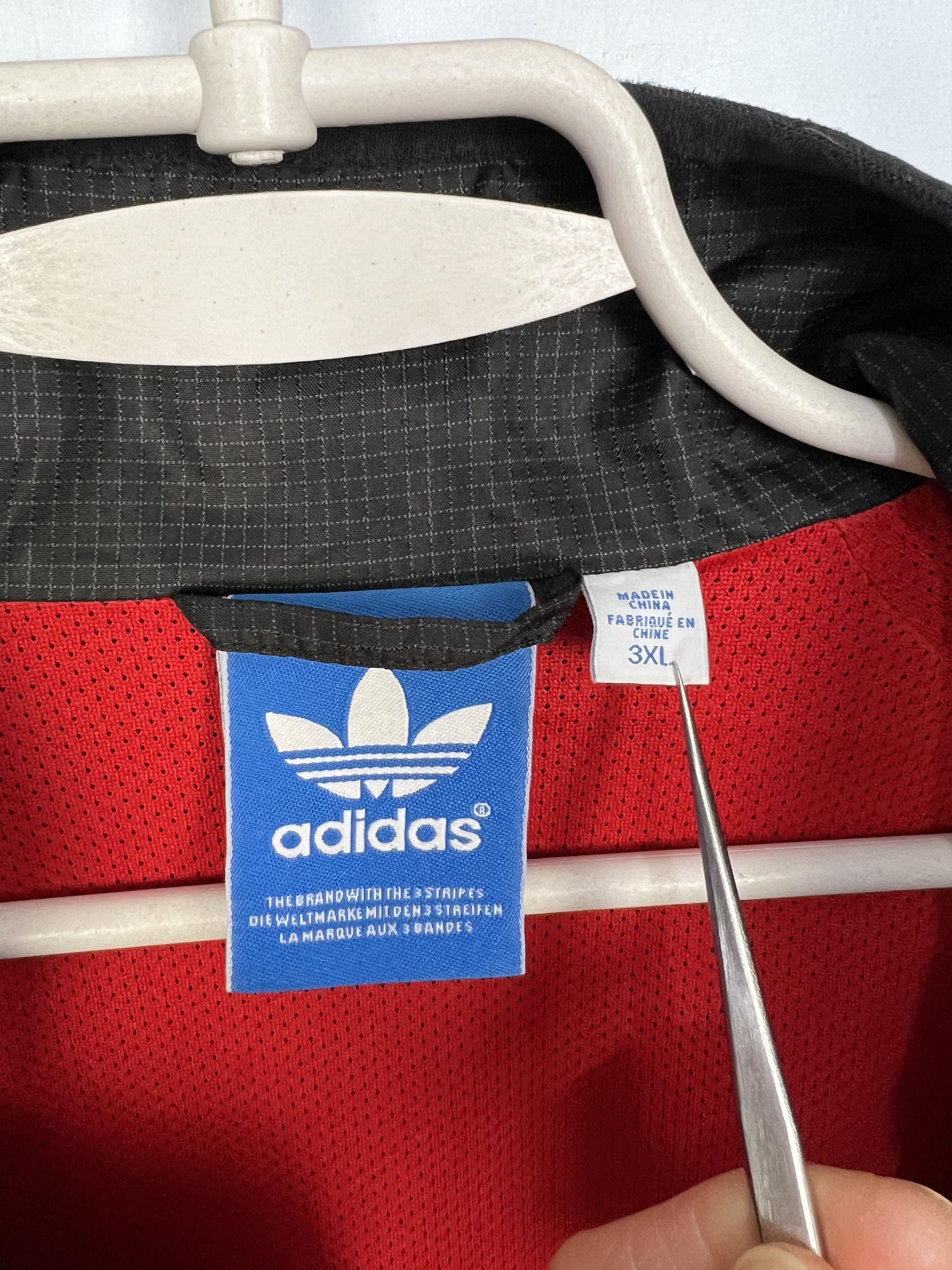 Adidas Vintage Originals Liverpool Football Jacket Soccer Track Top Size US XXL / EU 58 / 5 - 6 Thumbnail