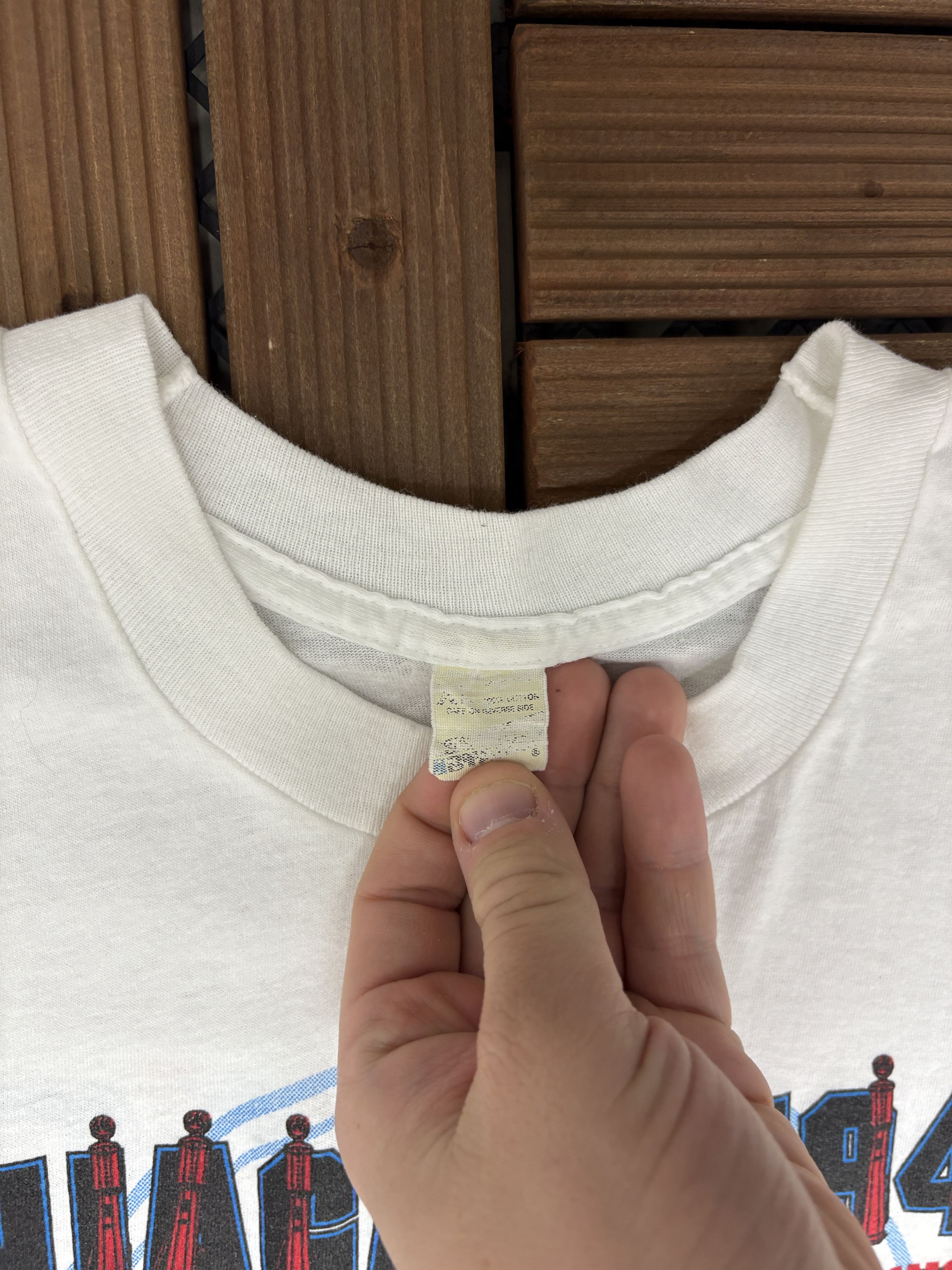 Vintage Niagara '94 Auto Swap Car Shows Vintage White T-Shirt Tee Size US XL / EU 56 / 4 - 6 Thumbnail