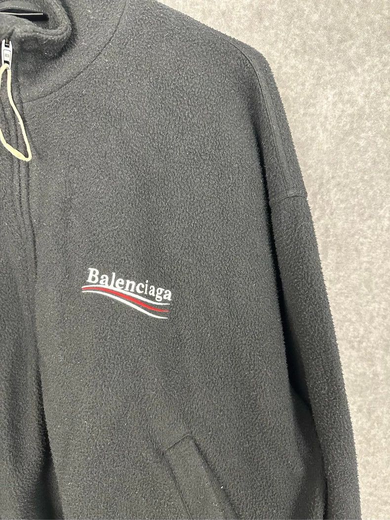 Balenciaga Balenciaga Polar fleece zipper sweater Size US M / EU 48-50 / 2 - 5 Thumbnail
