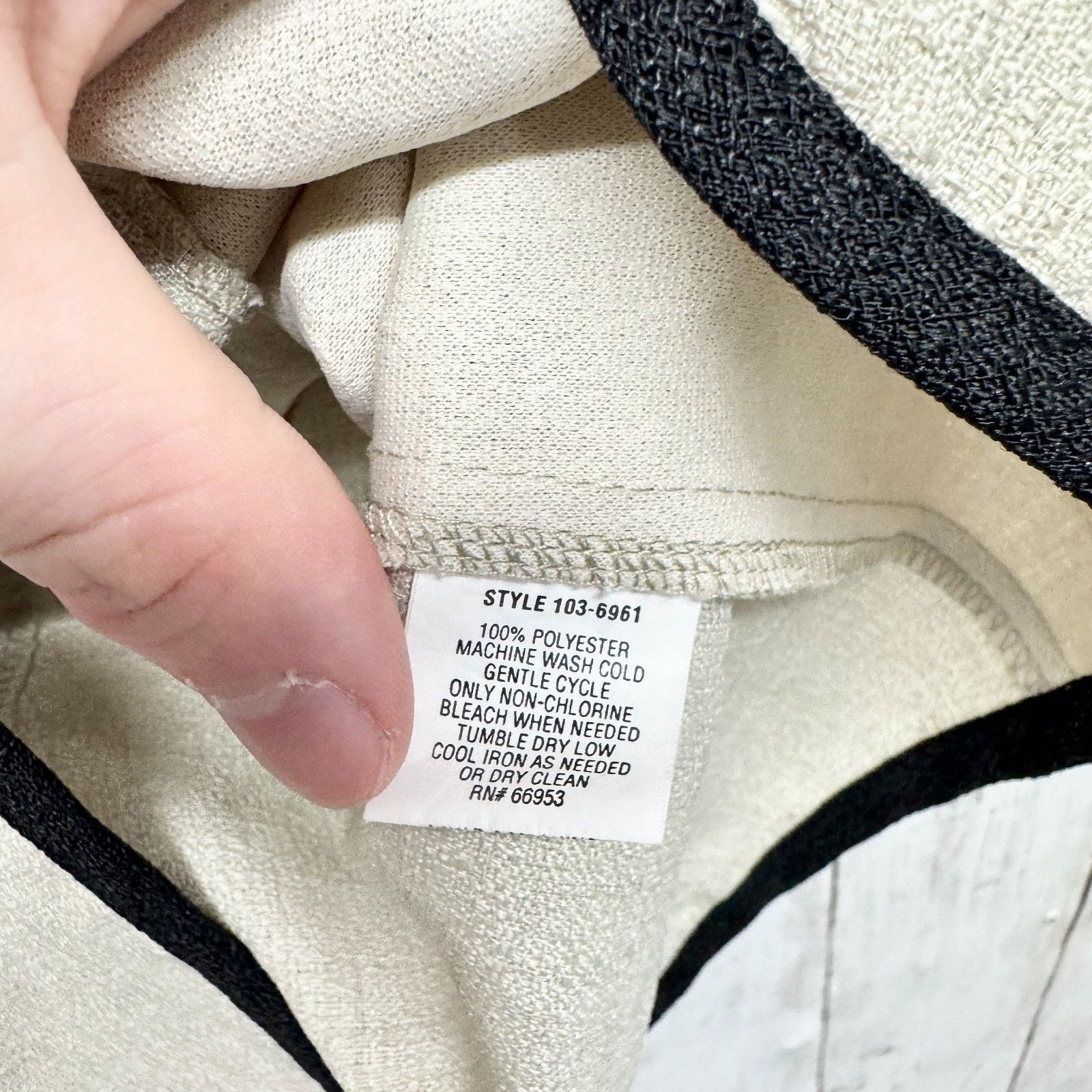 Vintage Vtg Leslie Fay Jacket Size 16P Short Sleeve Button Blouse Size XXL / US 16-18 / IT 52-54 - 6 Thumbnail