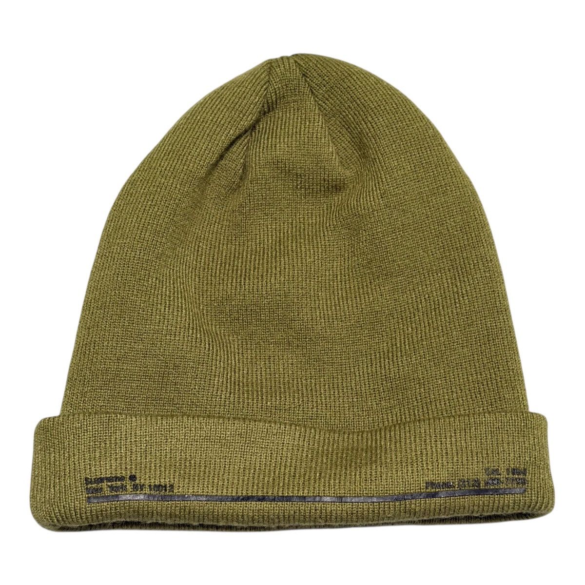 Supreme Supreme New Era Los Angeles Shop Light Olive Beanie FW20 OS Size ONE SIZE - 2 Thumbnail