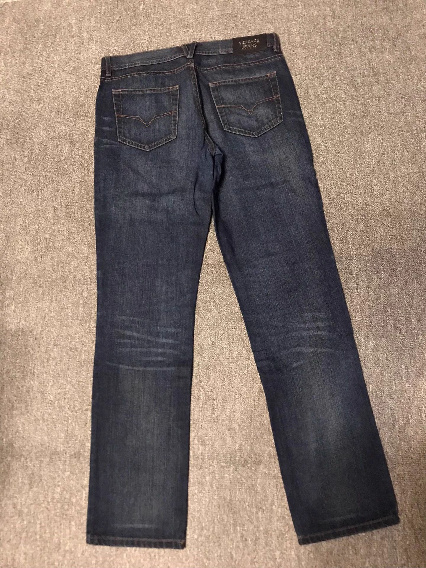 Versace Versace Jeans Heavy Rivet Straight 33 Near New Size US 33 - 2 Thumbnail