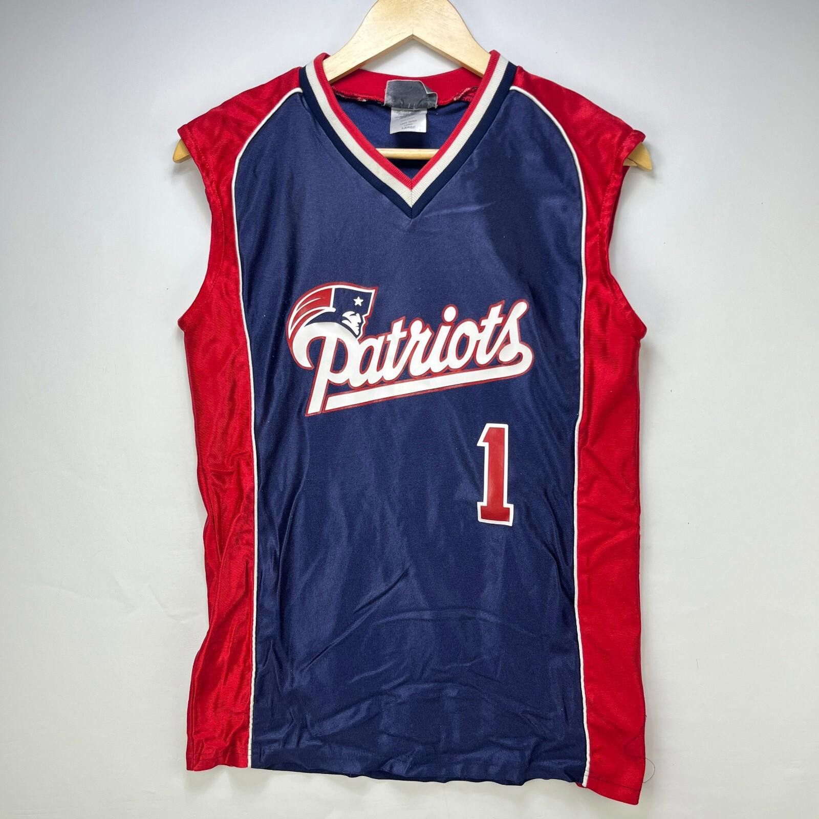 Other Vintage New England Patriots Women's Basketball Jersey Large Size ONE SIZE - 1 Thumbnail