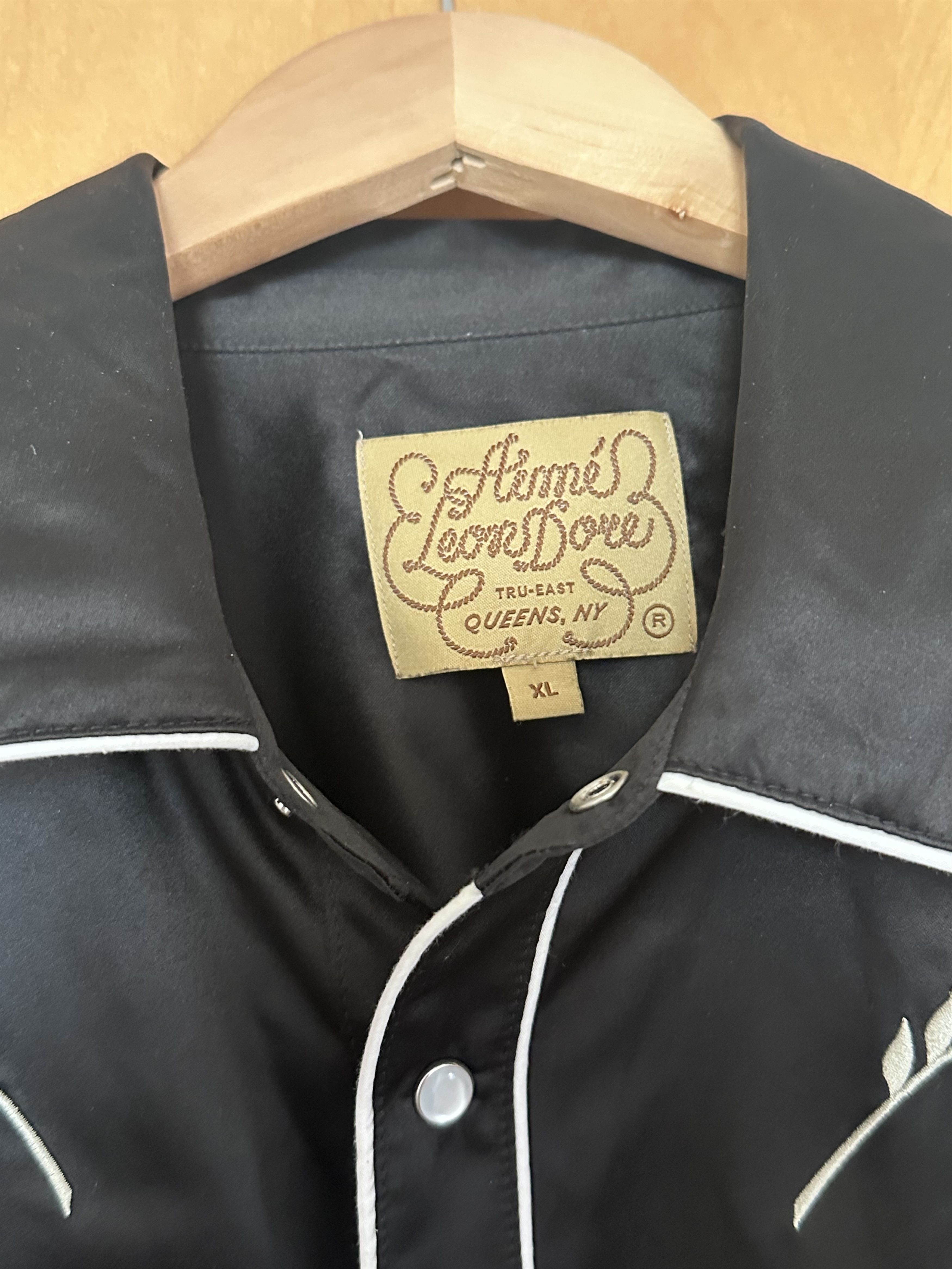 Aime Leon Dore Aime Leon Dore Western Shirt Black Size US XL / EU 56 / 4 - 2 Thumbnail