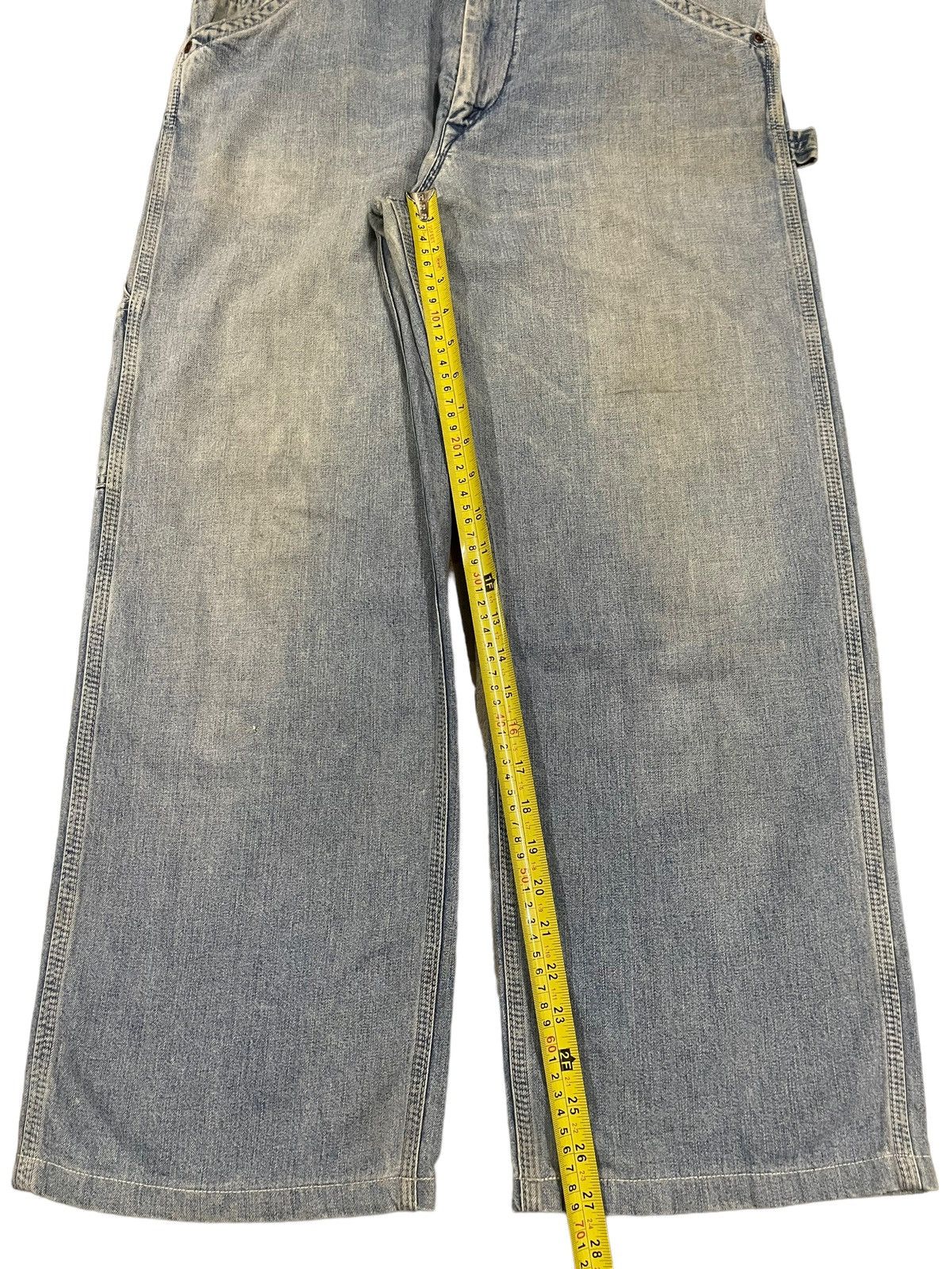 Edwin Vintage 90s Edwin 101 Union Made Carpenter Baggy Jeans Size US 34 / EU 50 - 13 Thumbnail