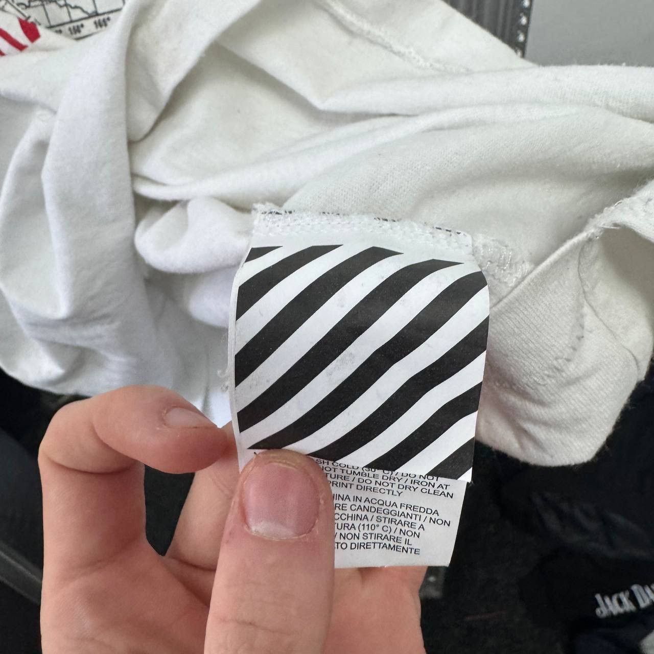 Off-White Off-White T-Shirt Temperature Map Spliced Big Logo Size US M / EU 48-50 / 2 - 8 Thumbnail