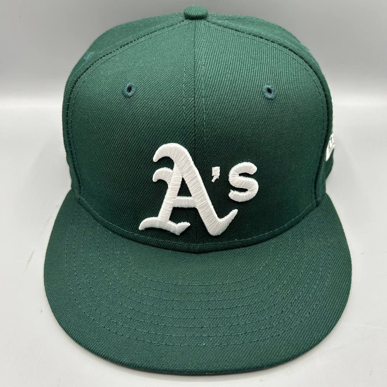 New Era Oakland Athletics Hat Men 7 3/4 World Series MLB Fitted Cap Size ONE SIZE - 1 Thumbnail