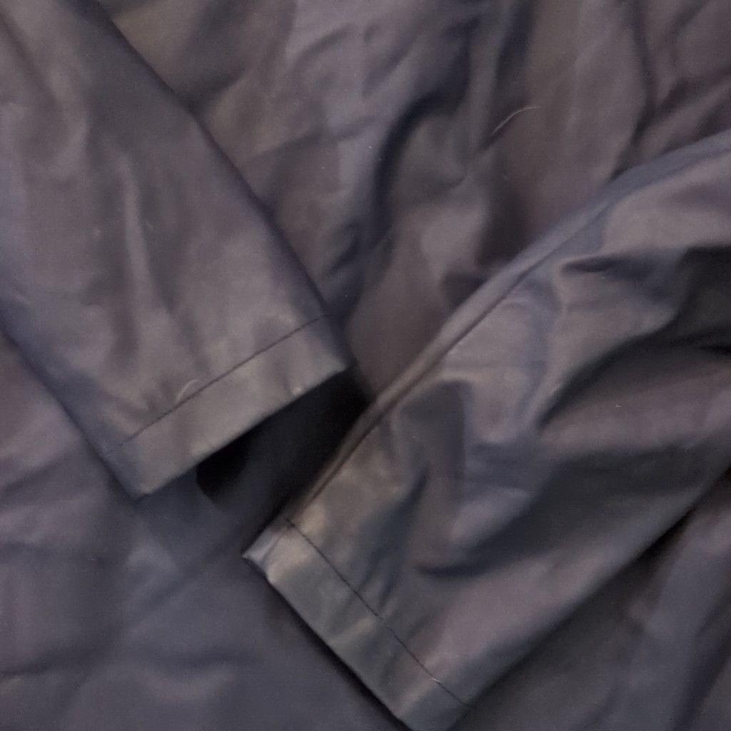 Kate Spade Kate Spade New York Navy Scalloped Rain/Trench Coat Sz Large Size L / US 10 / IT 46 - 7 Thumbnail