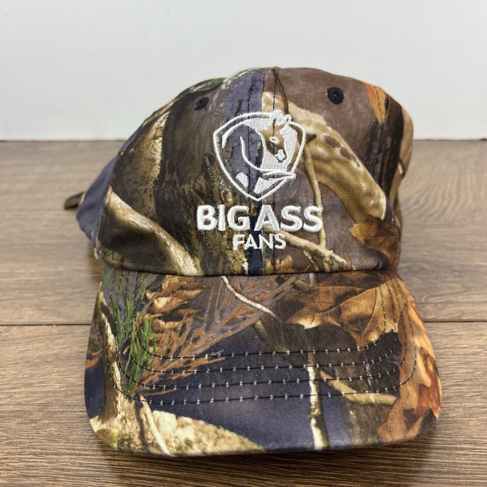 Other Big Ass Fans Hat Fan Camo Adjustable Hat Camo Hat Adjustable Size ONE SIZE - 6 Thumbnail