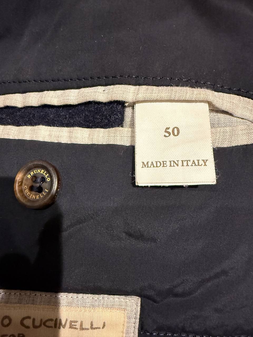 Brunello Cucinelli Brunello Cucinelli Navy Coat Men's Size US L / EU 52-54 / 3 - 11 Thumbnail