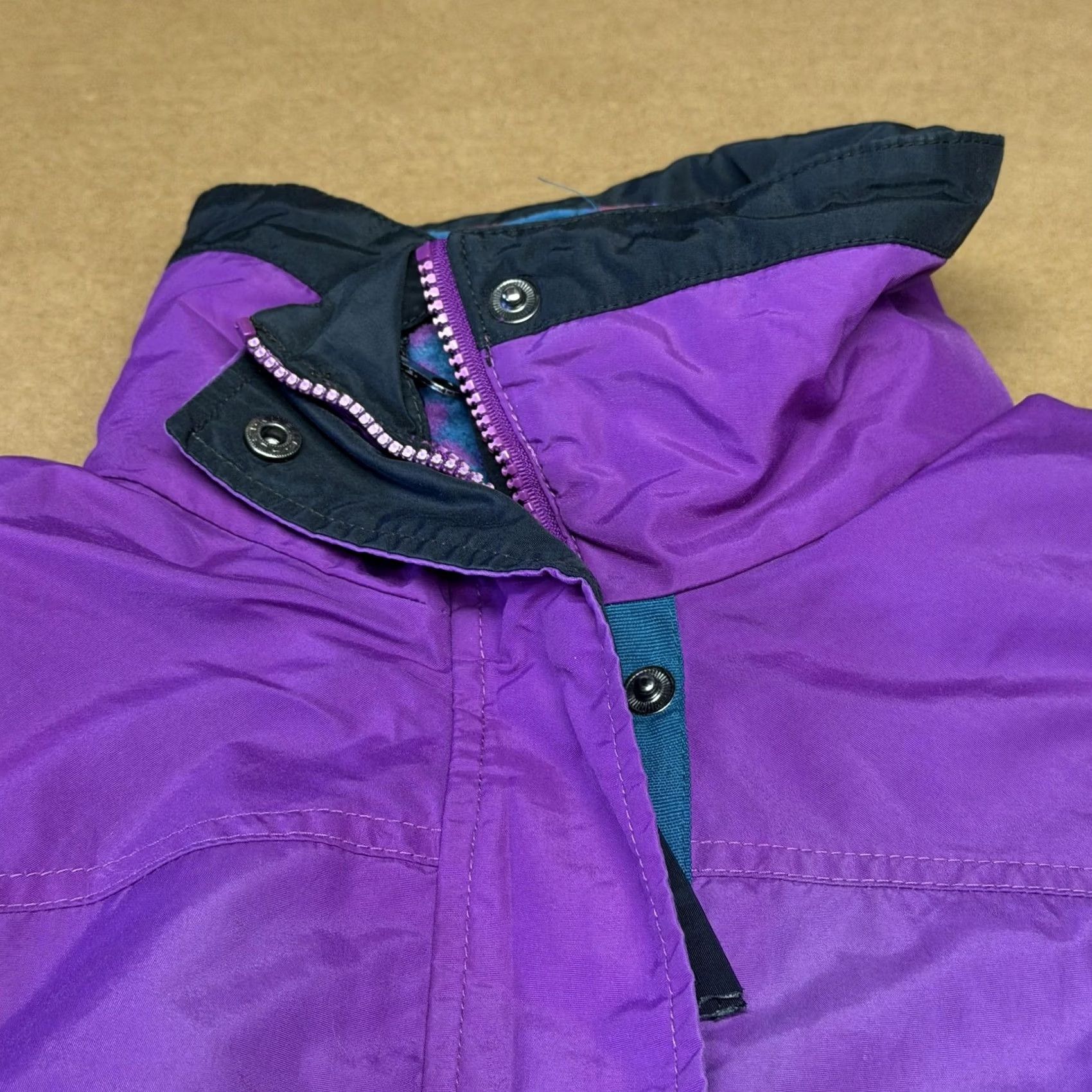 Vintage VINTAGE Columbia Bugaboo Jacket Mens XL 3-in-1 Ski Aztec Purple 90s Size US XL / EU 56 / 4 - 6 Thumbnail