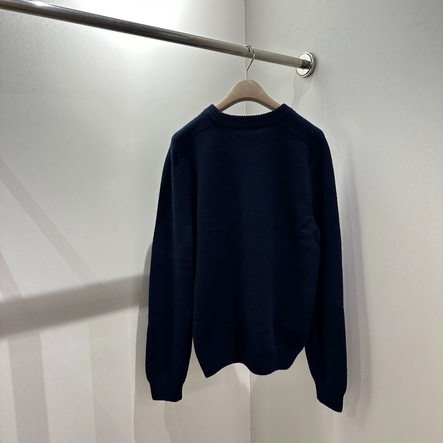 Celine Celine may542 Triomphe Embroidered Wool Sweater L Size L / US 10 / IT 46 - 2 Thumbnail