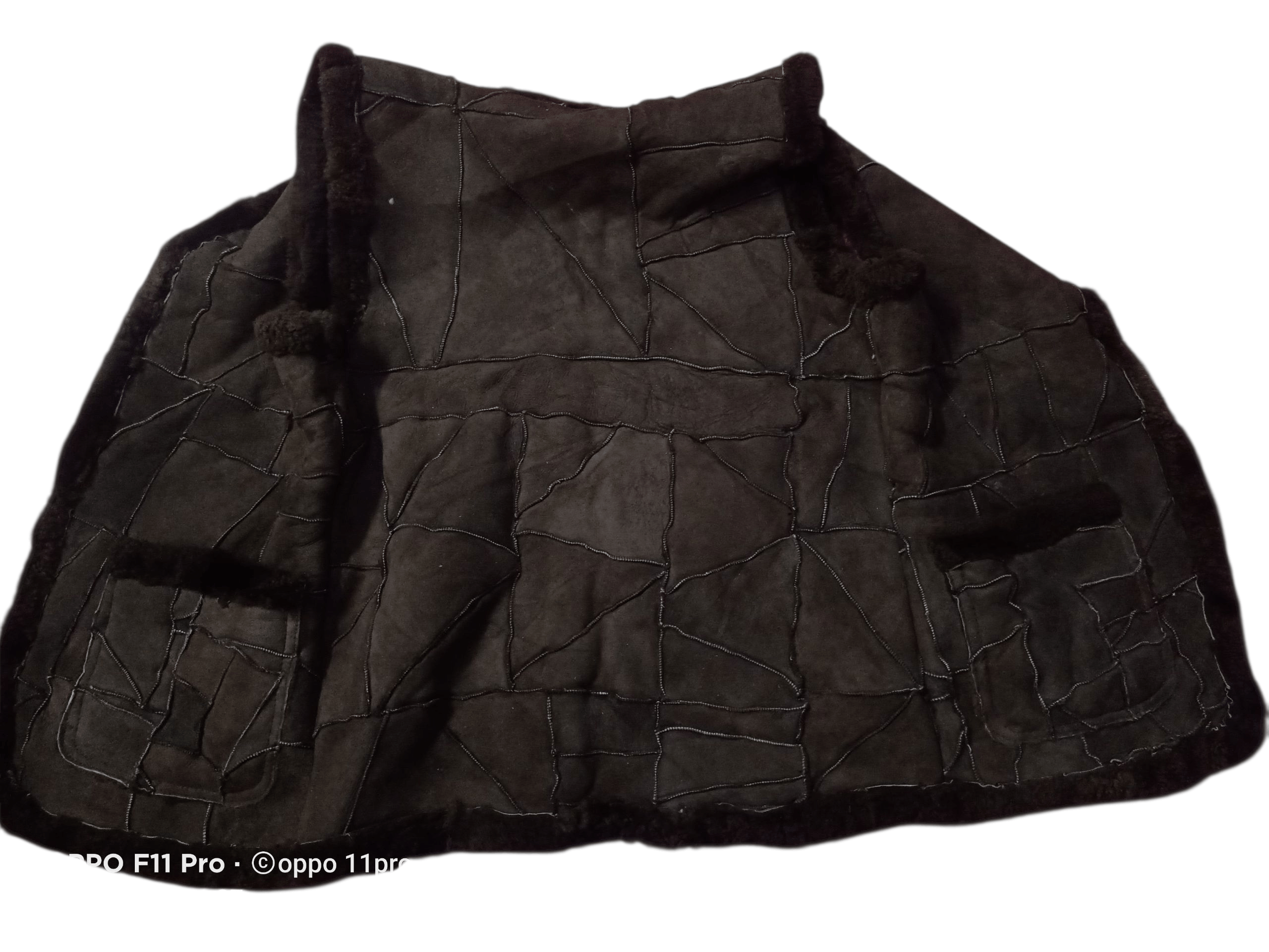 Other 💥Vintage Vest Sheepskin Leathers Patchwork 💥 Size US M / EU 48-50 / 2 - 3 Thumbnail