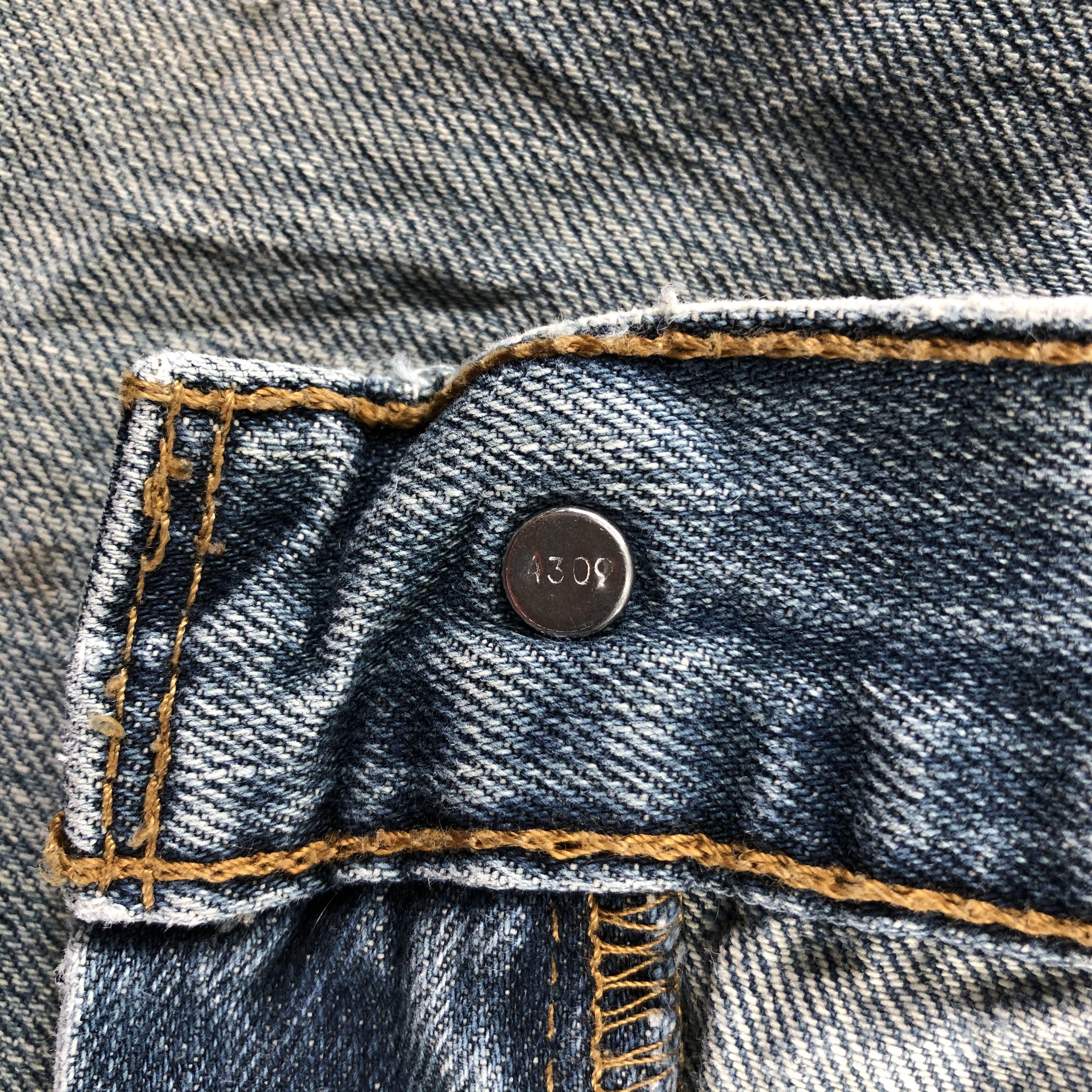 Levi's Vintage Levi's 559 Jeans Blue Wash Denim KJ1423 Size US 31 - 10 Thumbnail