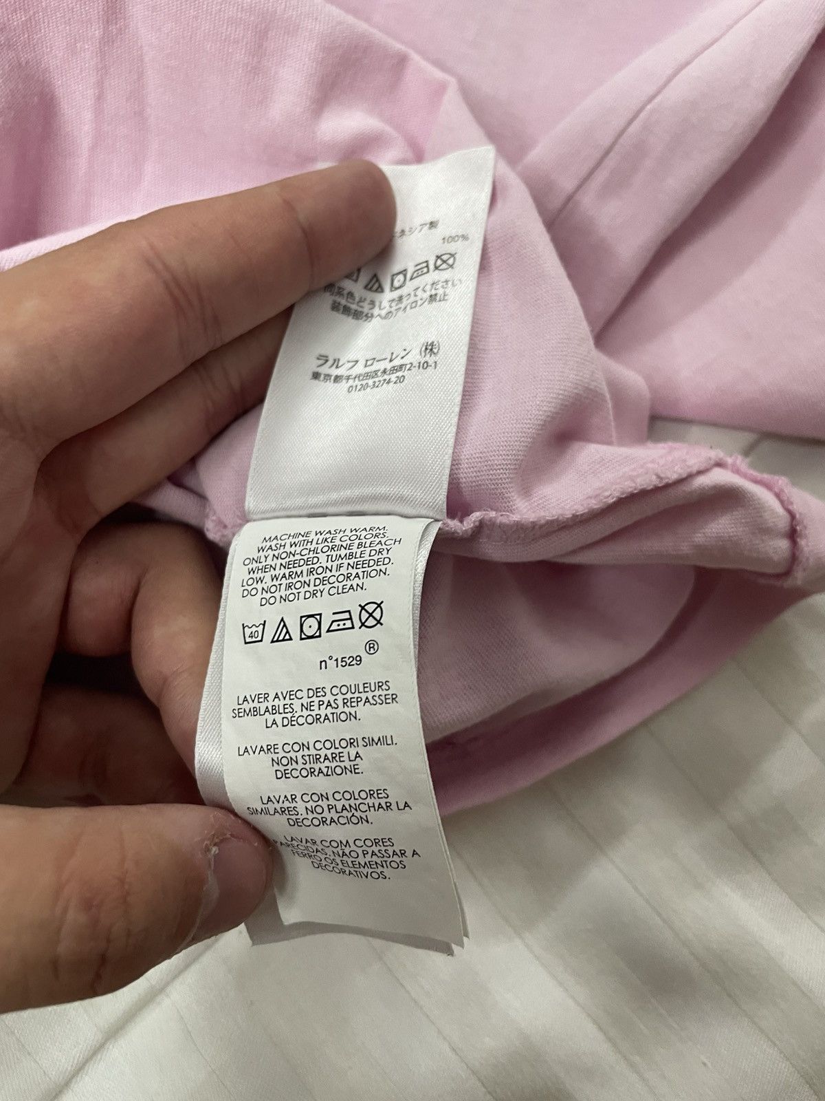 Ralph Lauren Polo Ralph Lauren Pink Tshirt Size US M / EU 48-50 / 2 - 10 Thumbnail