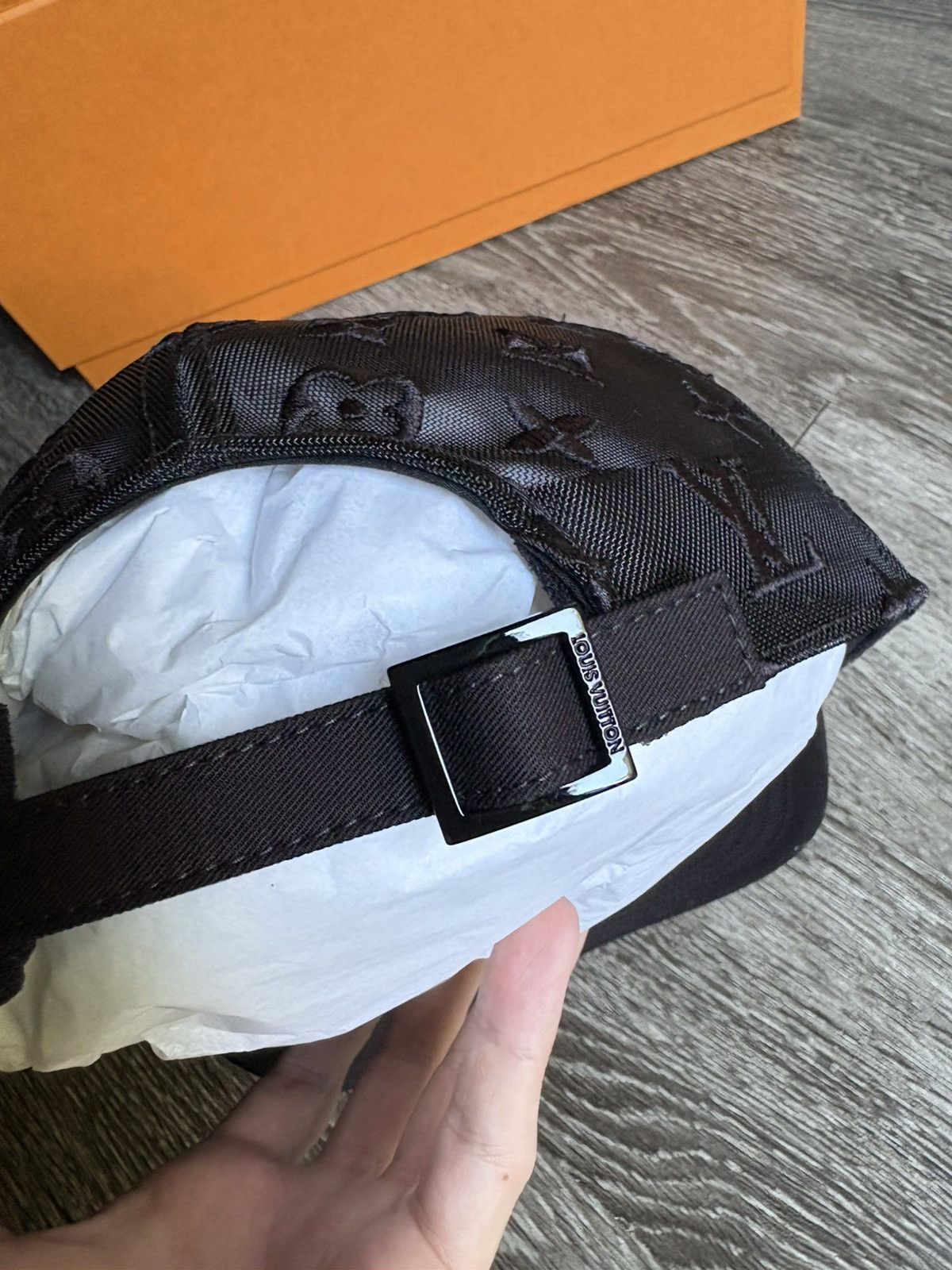 Louis Vuitton × Tyler The Creator Louis Vuitton x Tyler the Creator Mesh Signature Hat Black Size ONE SIZE - 7 Thumbnail