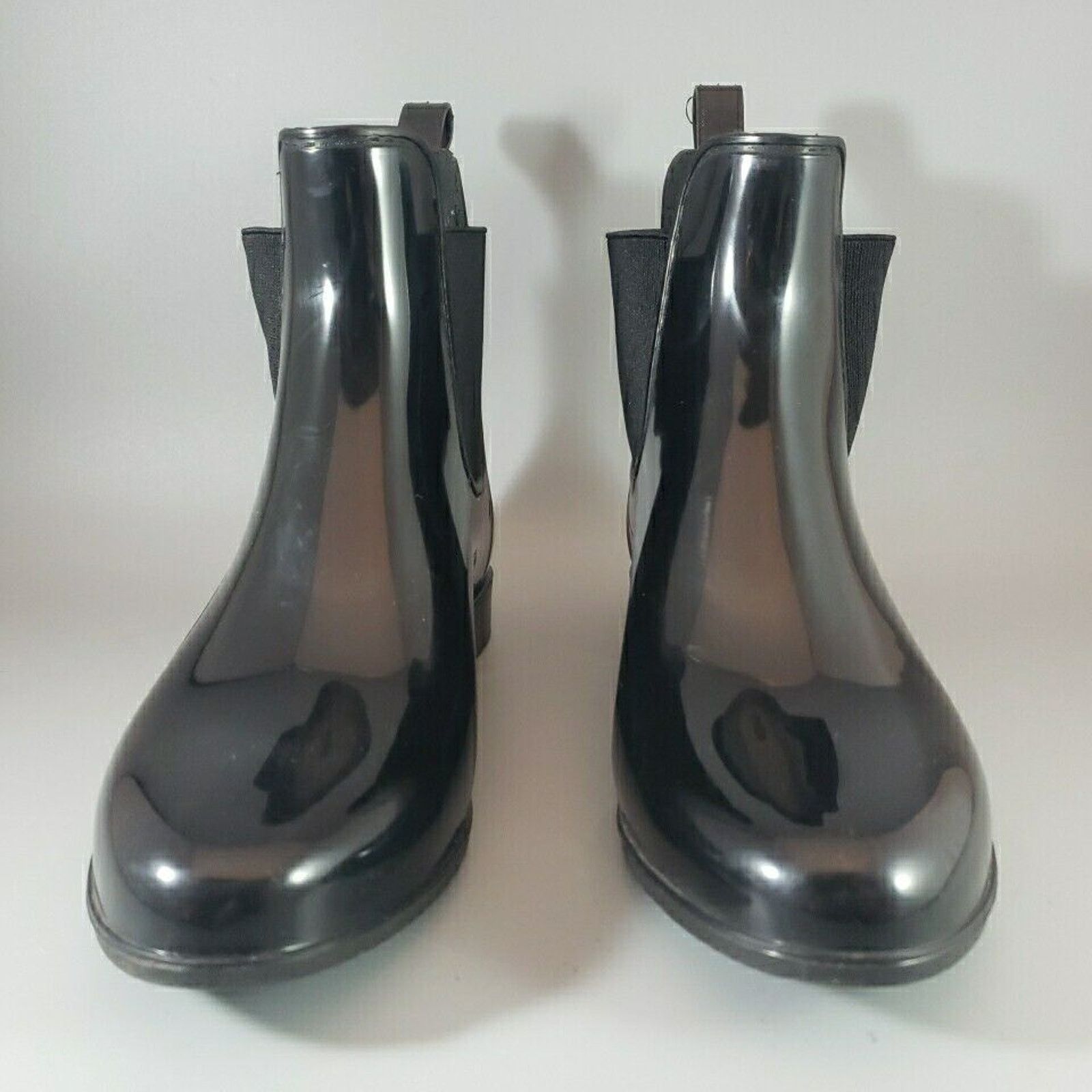 Sam Edelman Sam Edelman Tinsley Pull-On Rain Boot Black Patent - Size 7M Size US 7 / IT 37 - 3 Thumbnail