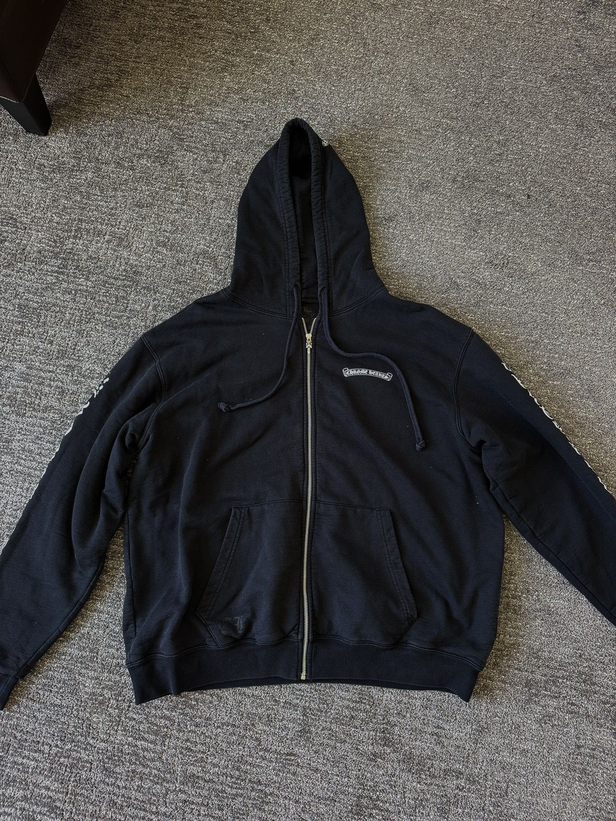 Chrome Hearts Chrome Hearts Thermal Lined Zip Up Hoodie Size US XL / EU 56 / 4 - 1 Thumbnail