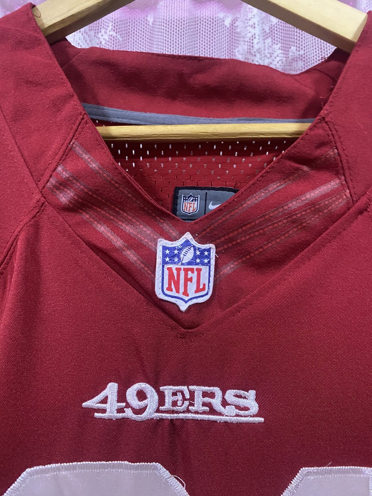 NFL Vintage Nike X 49ers Boldin Player Issue Jersey NFL Size US L / EU 52-54 / 3 - 7 Thumbnail